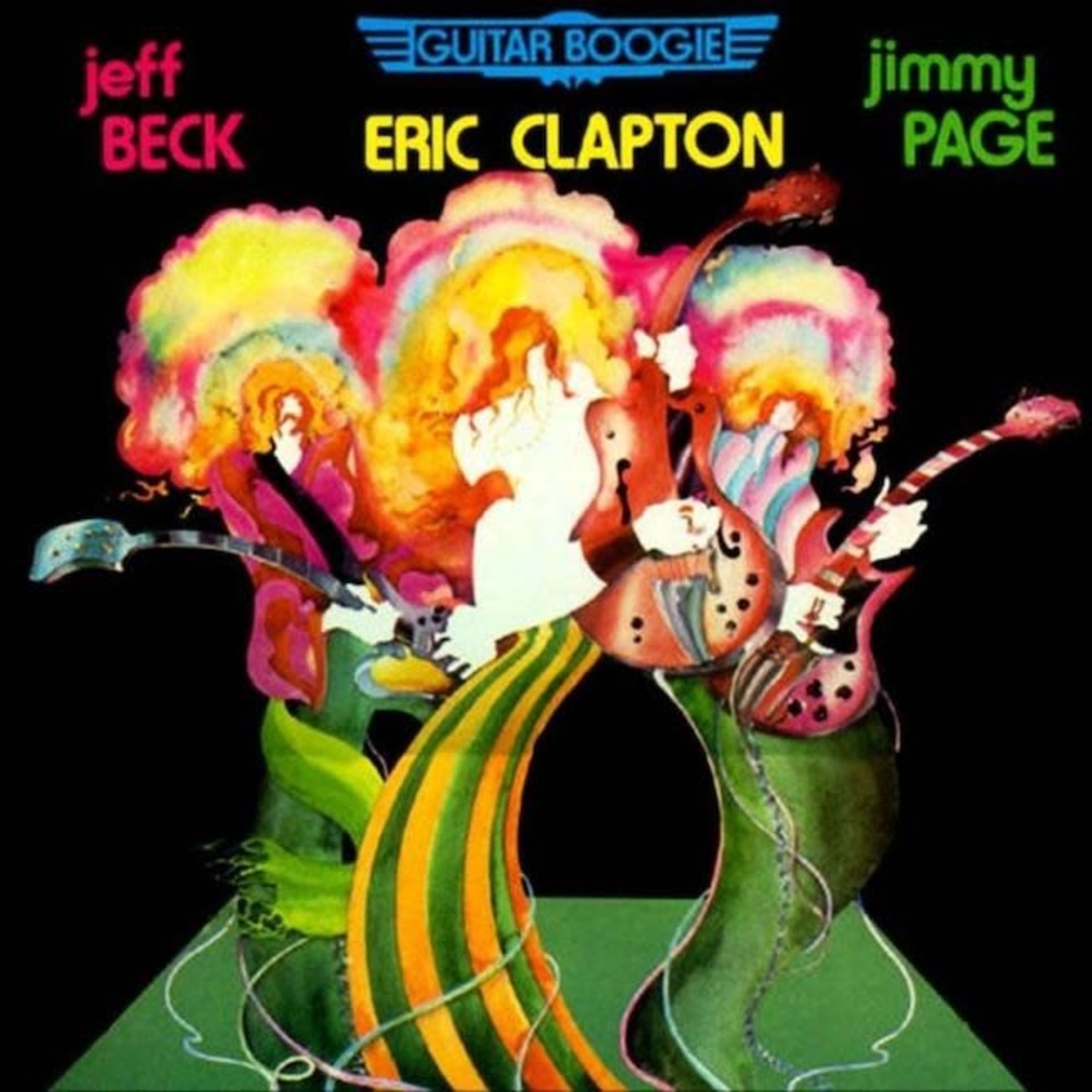 [Vintage] Eric Clapton with Jeff Beck & Jimmy Page - Guitar Boogie