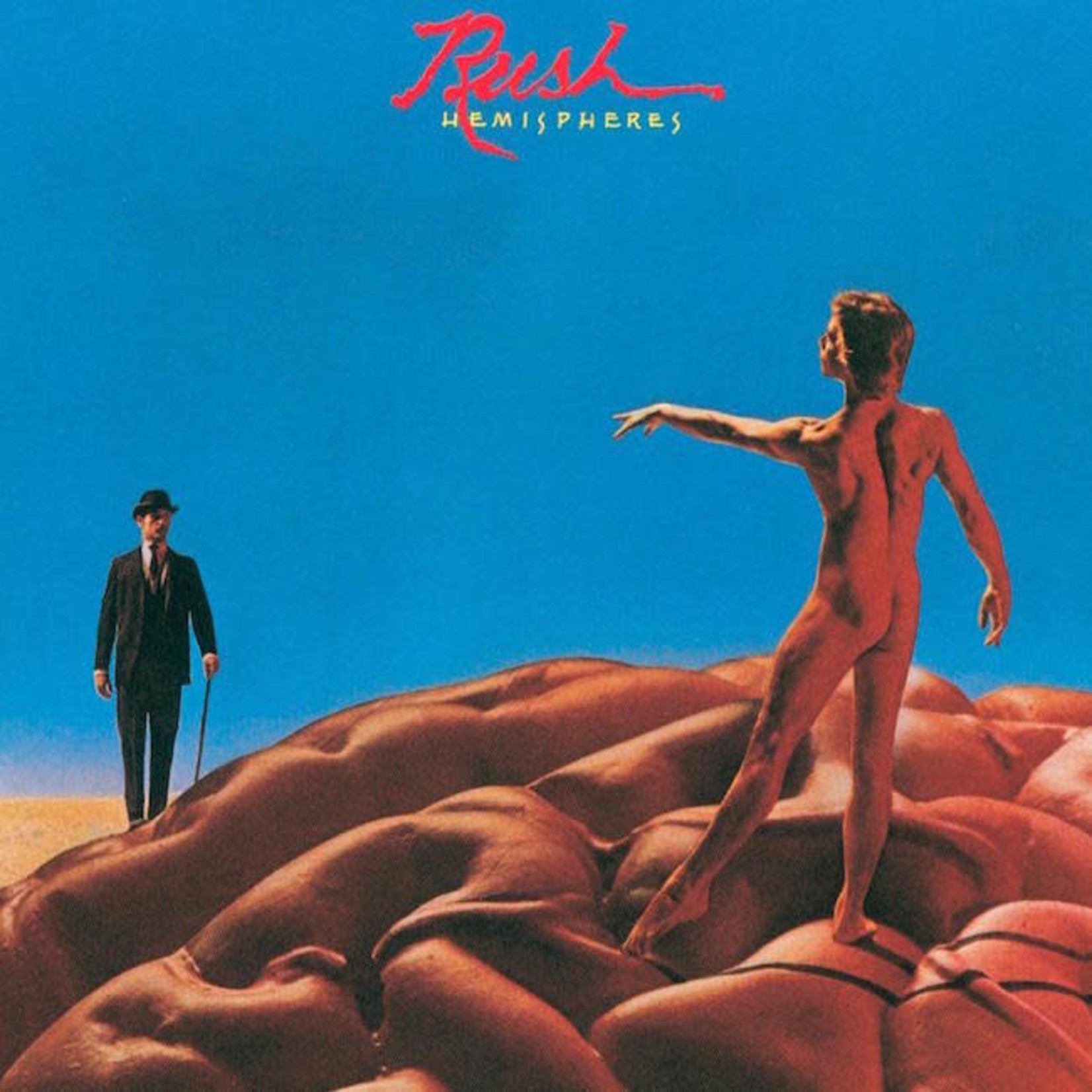 [Vintage Vinyl] Rush - Hemispheres (black vinyl with poster)