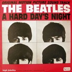 [Vintage] Beatles - Hard Day's Night (reissue, red cover, motion picture)