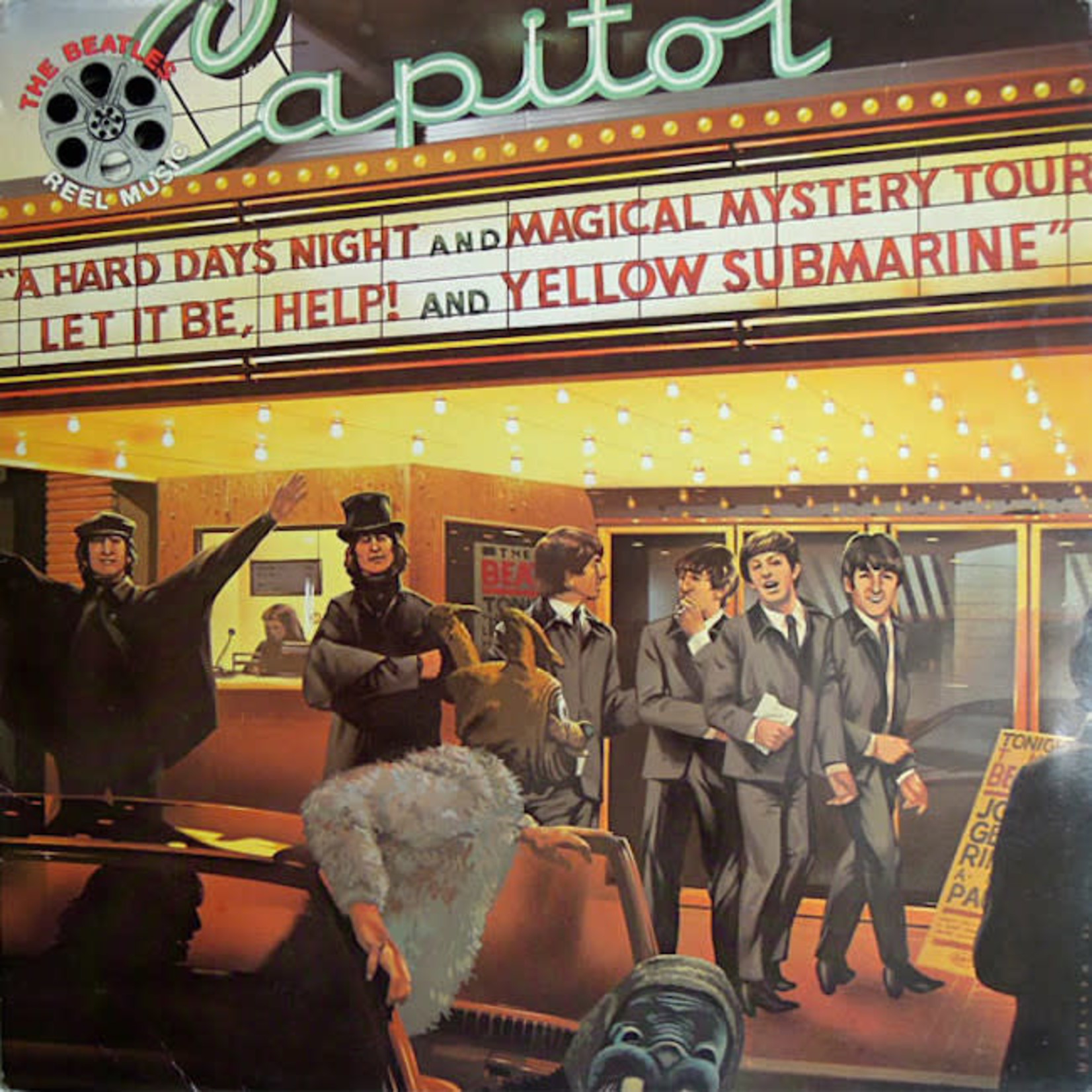 Beatles - Reel Music (black vinyl w/ poster)