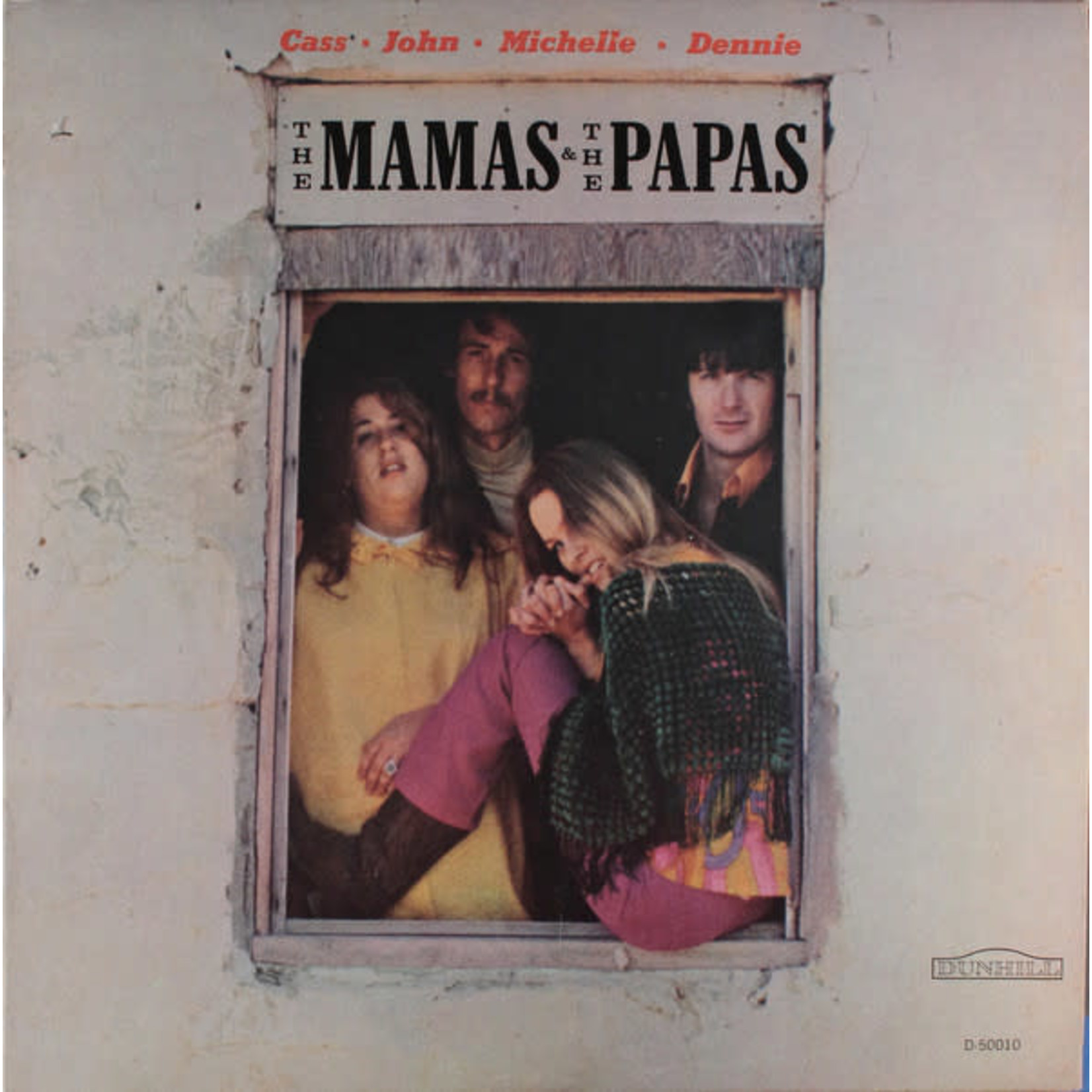[Vintage Vinyl] Mamas & the Papas - self-titled (1966 - Cass, John, Michelle, Dennie)