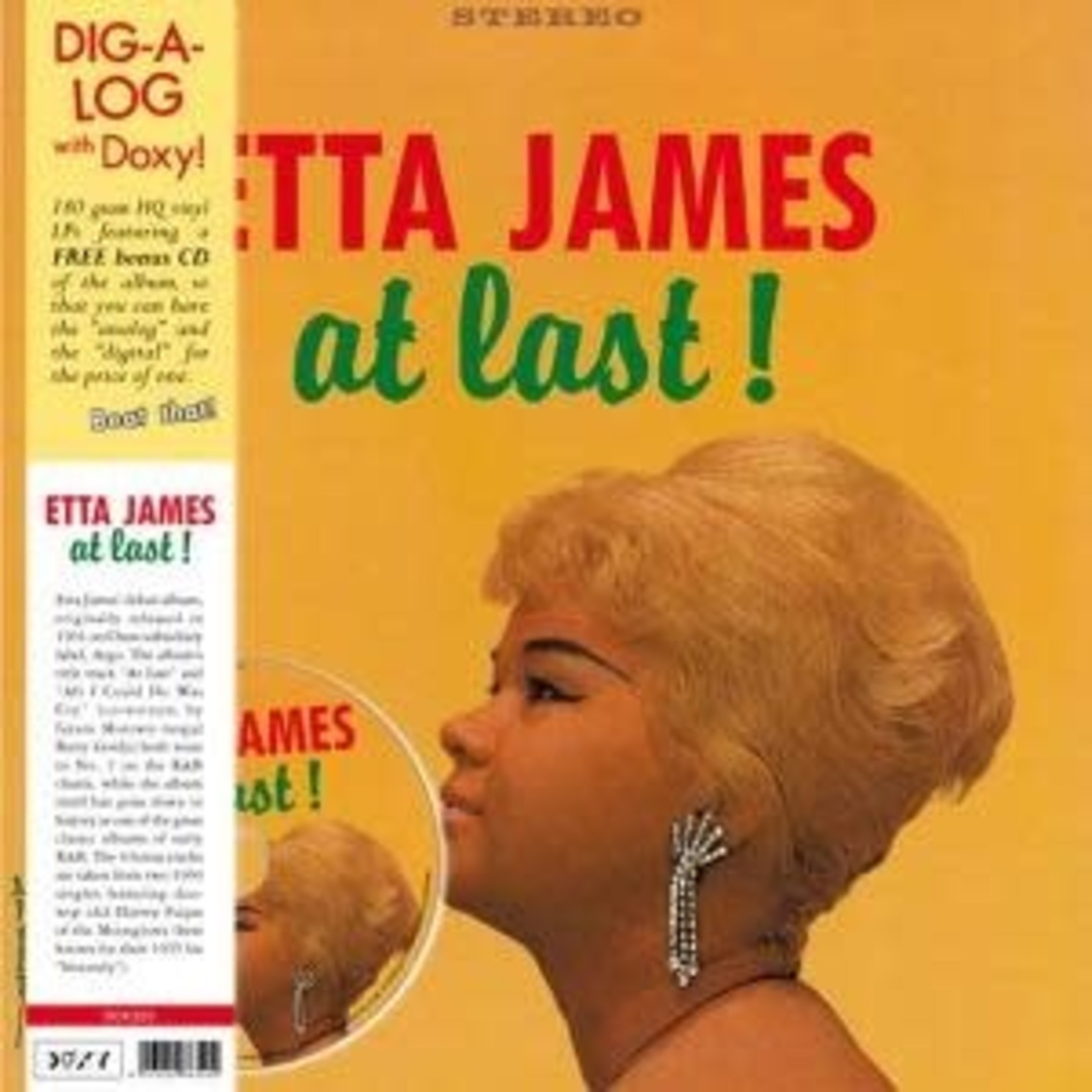 [New Vinyl] Etta James - at Last! (LP+CD, 4 Bonus Tracks)