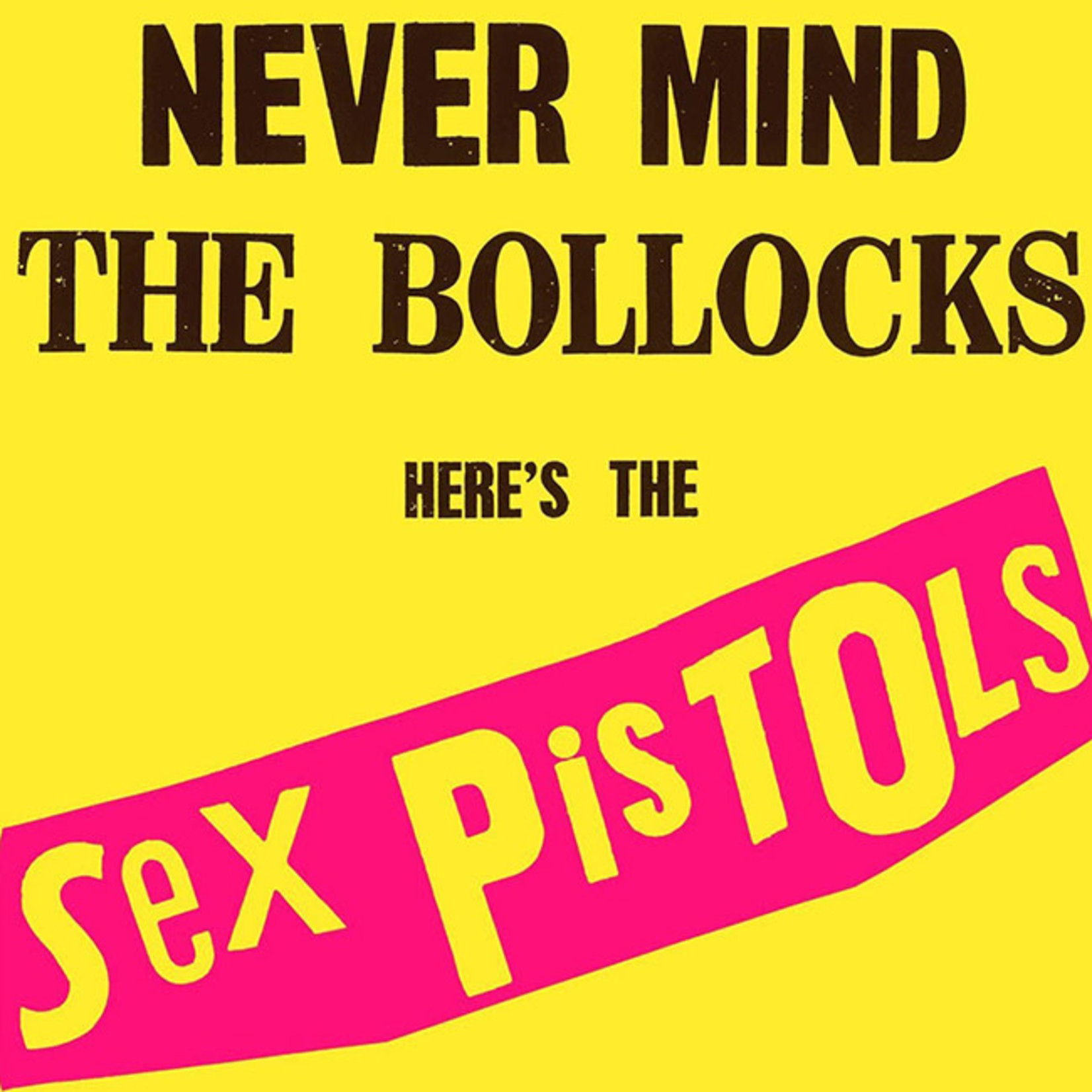 [New] Sex Pistols - Never Mind the Bollocks (yellow cover)