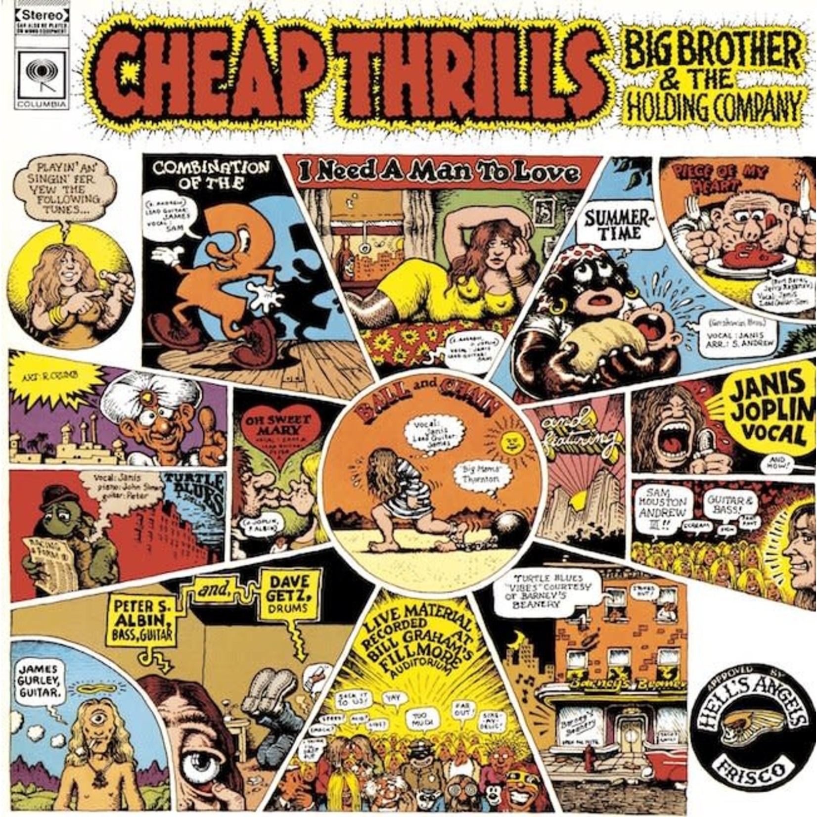 [Vintage Vinyl] Big Brother & the Holding Company (Janis Joplin) - Cheap Thrills (reissue)