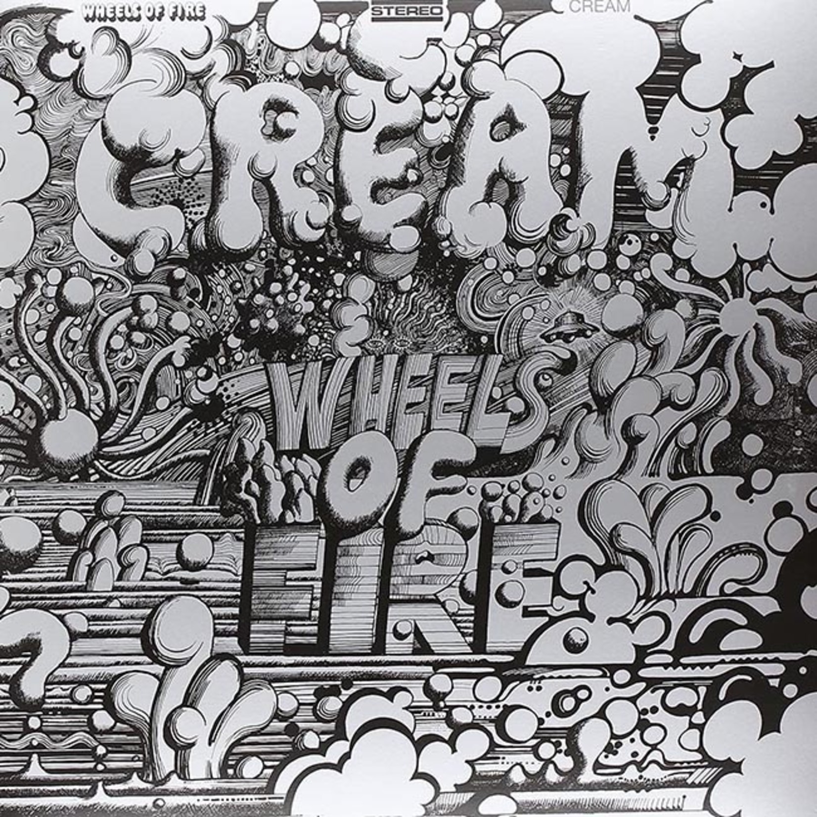 [New Vinyl] Cream - Wheels of Fire (2LP)