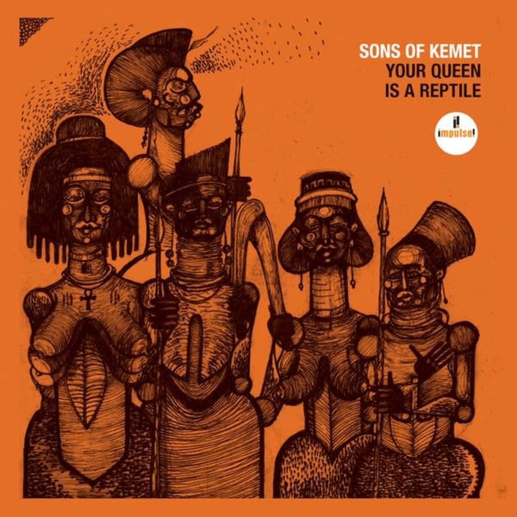 [New Vinyl] Sons of Kemet - Your Queen Is a Reptile (2LP)