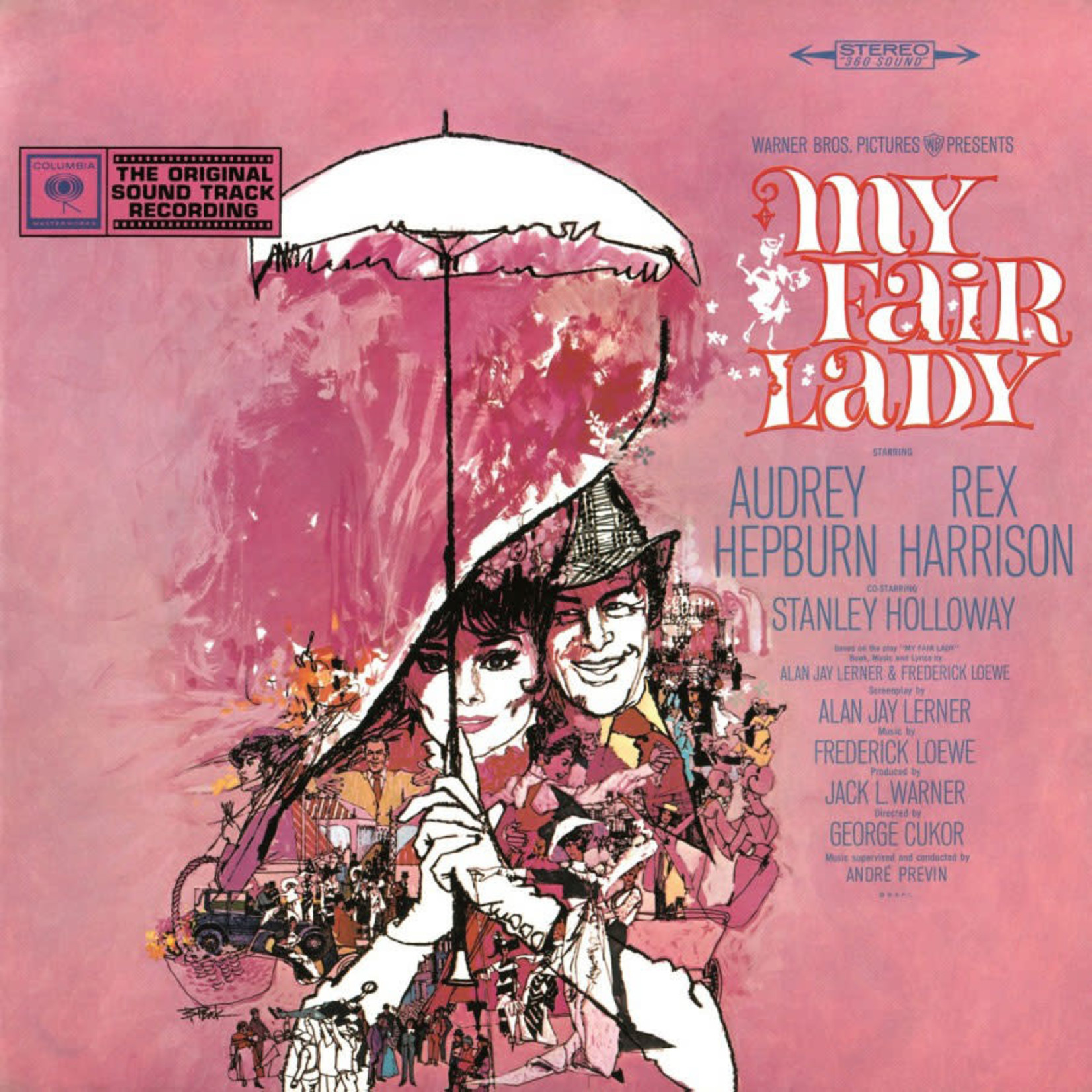 [Vintage] Audrey Hepburn & Rex Harrison - My Fair Lady (soundtrack, film)