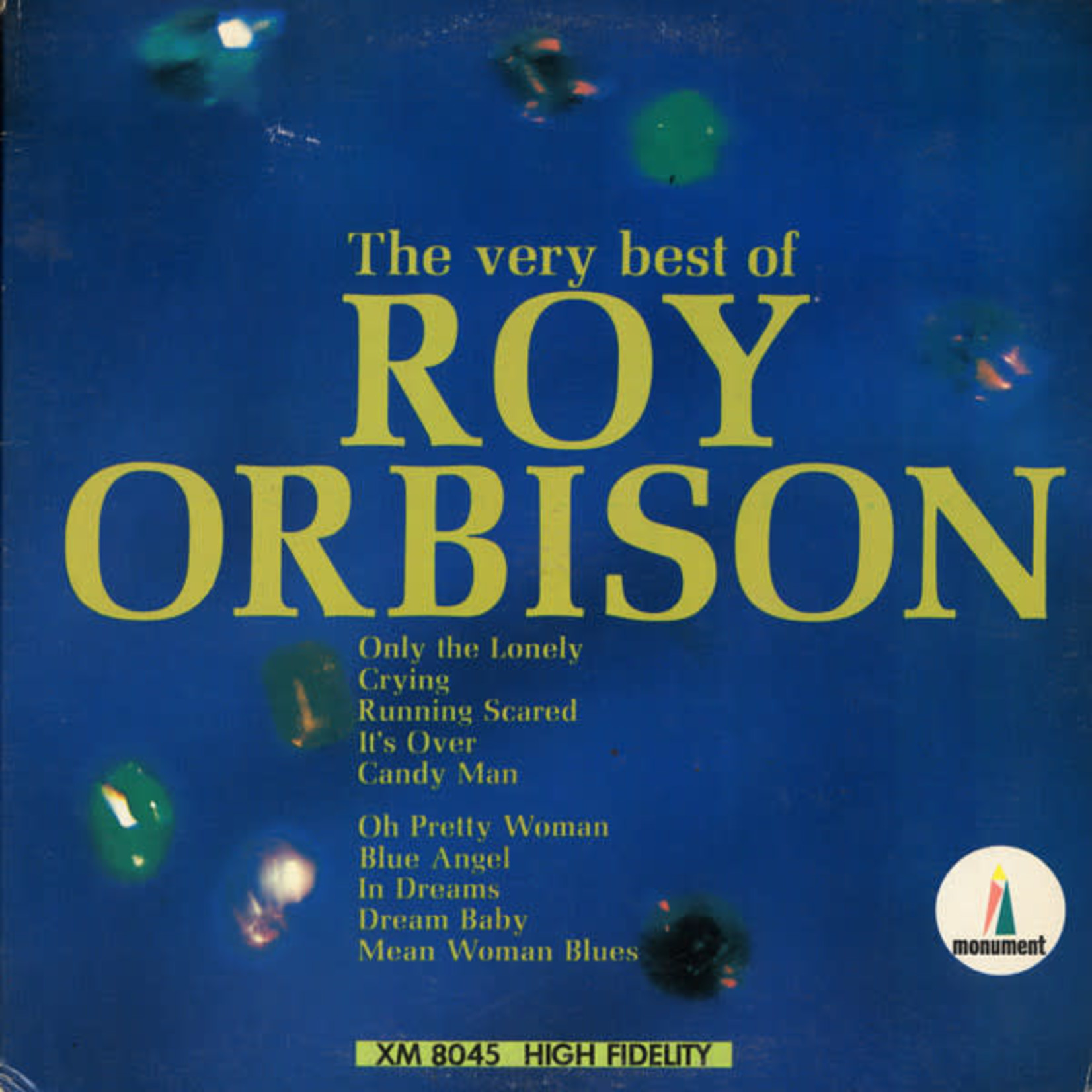 [Vintage Vinyl] Roy Orbison - Very Best Of...(Monument) 10 Tracks