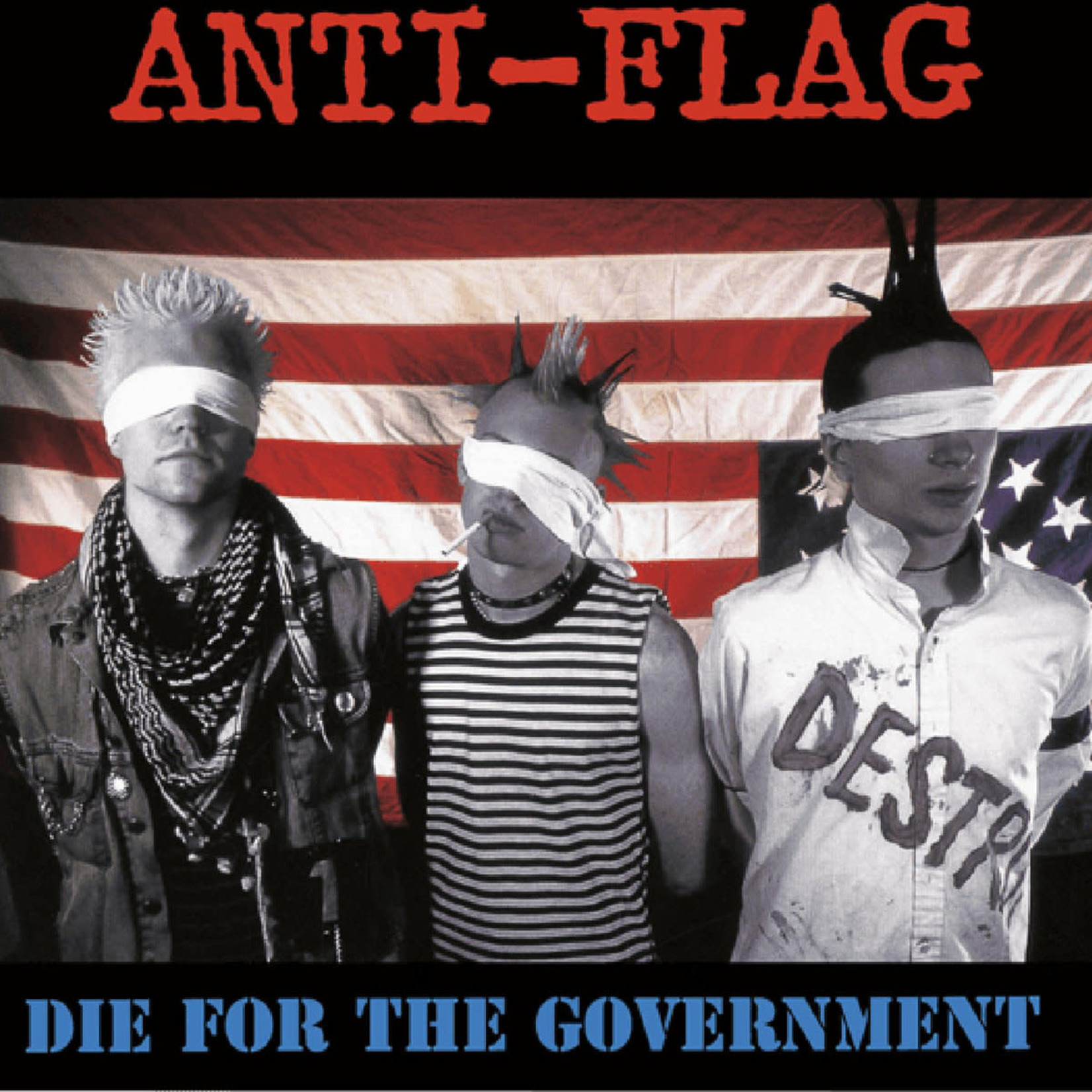 [New] Anti-Flag - Die For the Government (red, white & blue splatter)