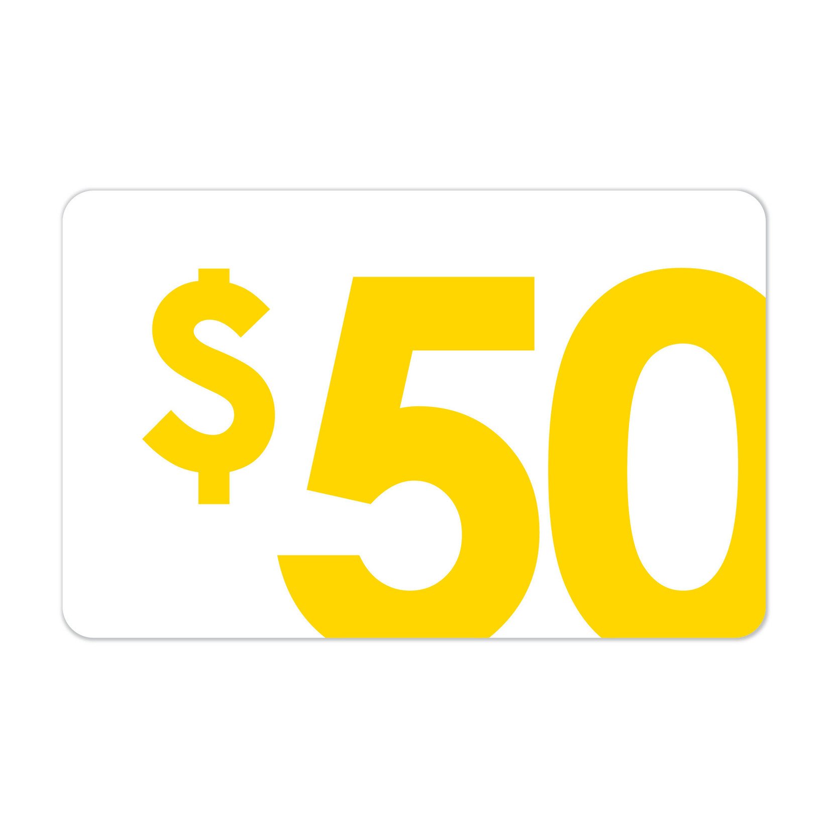 [Gift Cards] $50 Gift Card