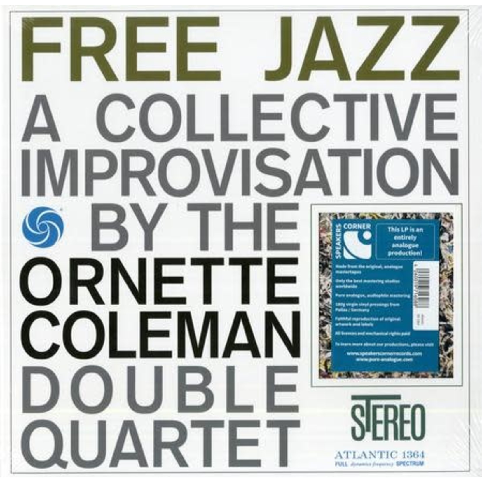 [New Vinyl] Ornette Coleman - Free Jazz