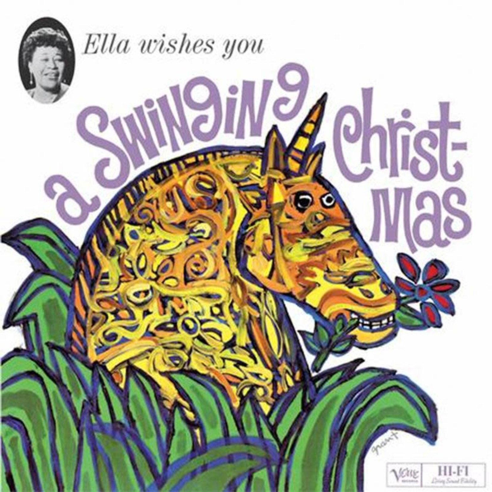 [New Vinyl] Ella Fitzgerald - Ella Wishes You a Swinging Christmas (Verve Acoustic Sounds Series)