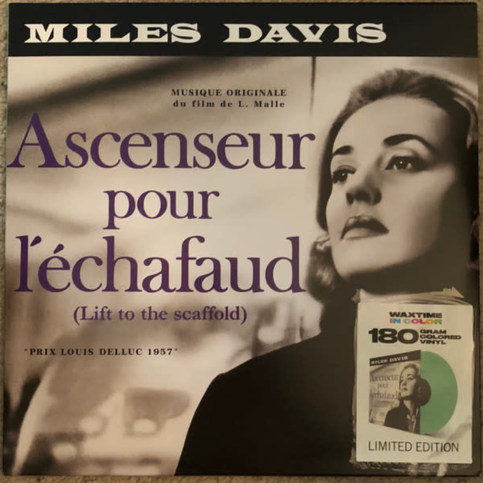 [New] Miles Davis - Ascenseur Pour L'echafaud (green vinyl)