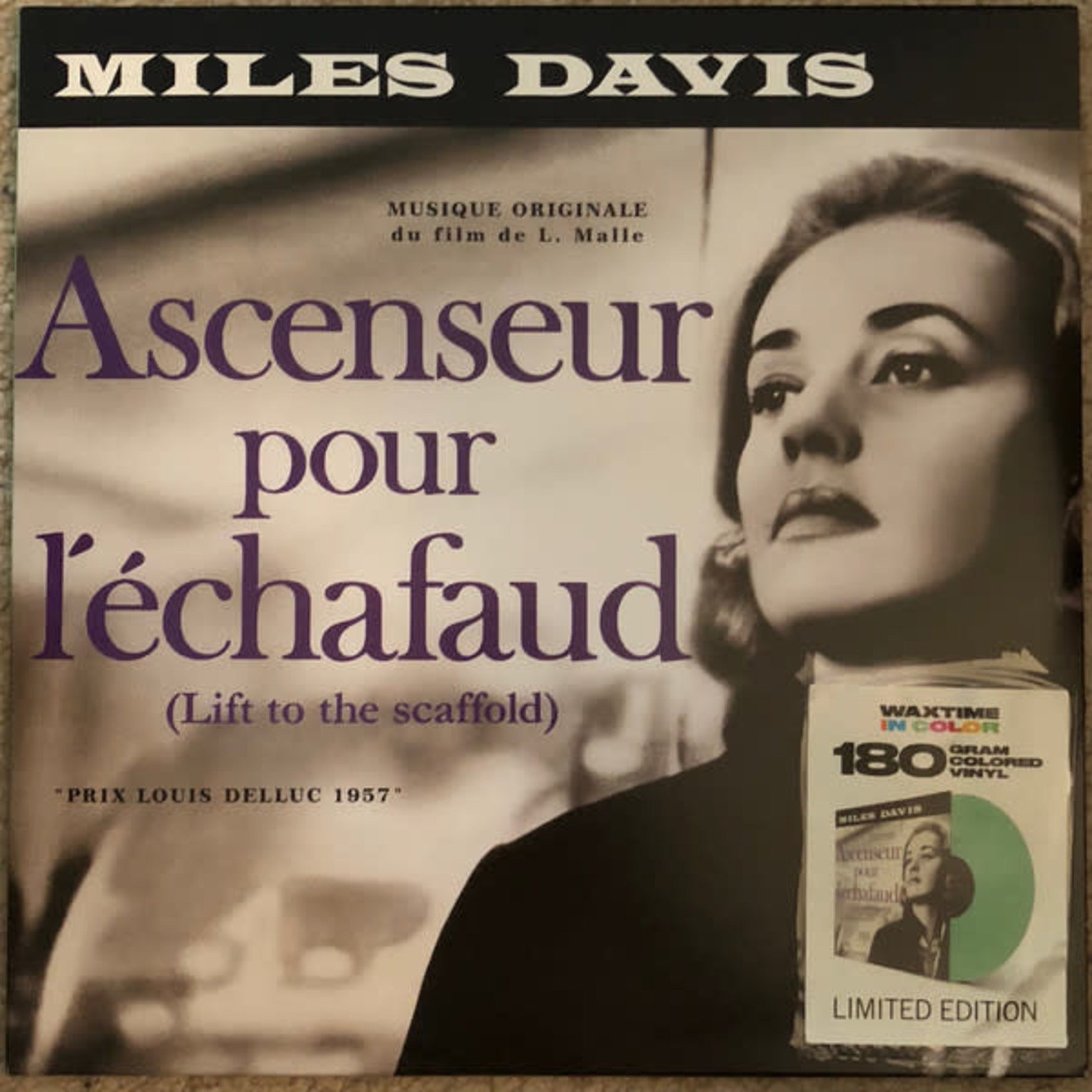 [New Vinyl] Miles Davis - Ascenseur Pour L'echafaud (green vinyl)