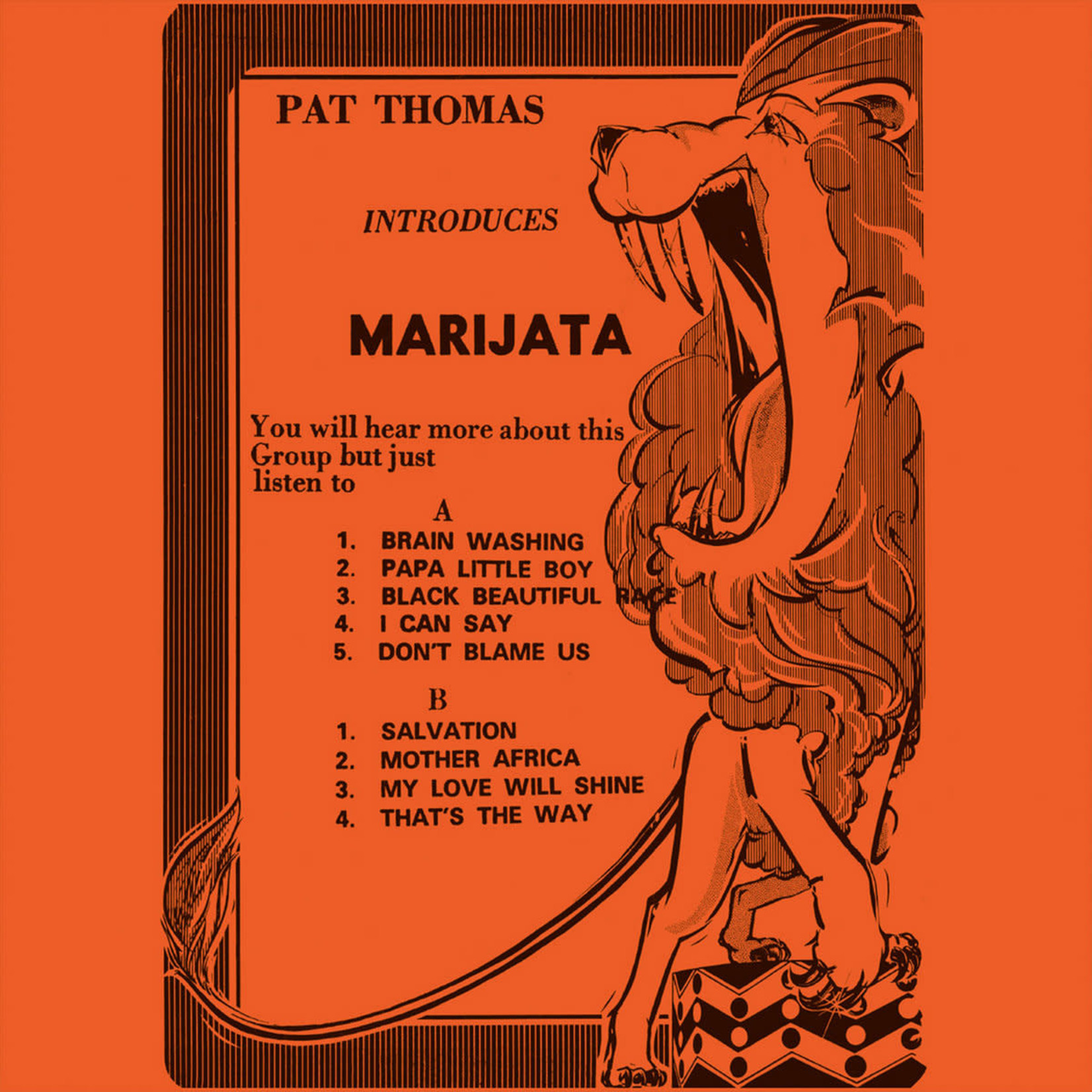 [New Vinyl] Marijata - Pat Thomas Introduces Marijata