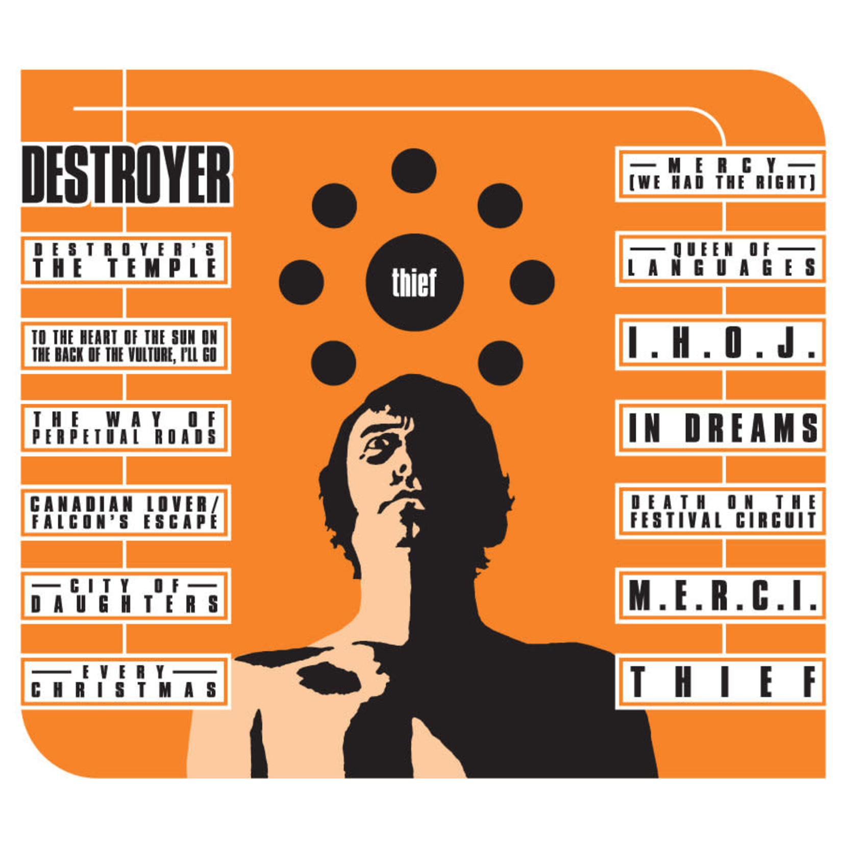 [New] Destroyer: Thief (re-issue on orange vinyl) [MERGE]