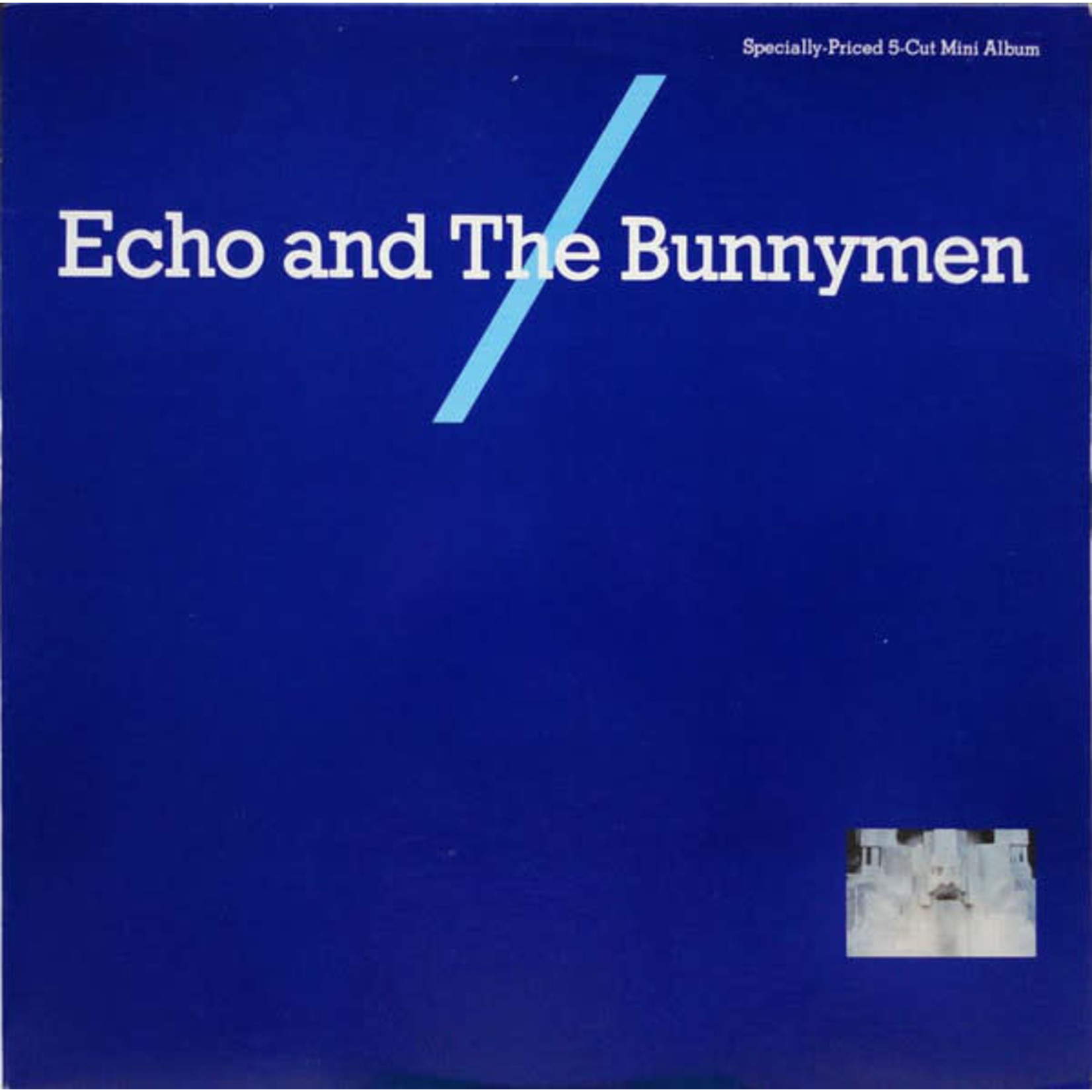 [Vintage Vinyl] Echo & the Bunnymen - self-titled (12"EP,  blue cover)