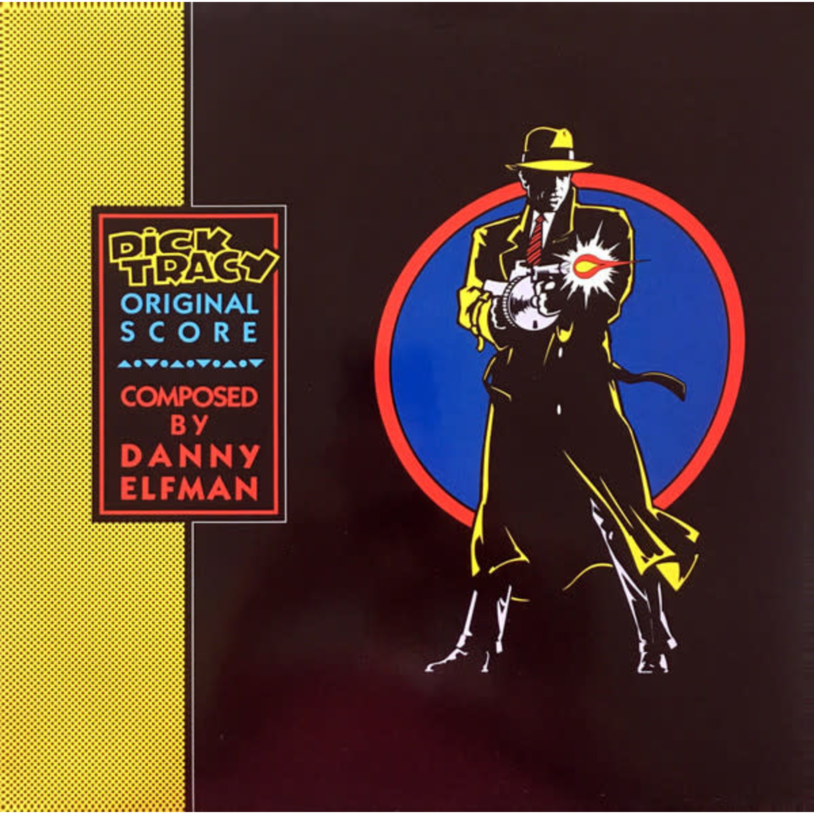 [New] Danny Elfman: Dick Tracy Original Score Composed by Danny Elfman (translucent cobalt blue vinyl) [RHINO]