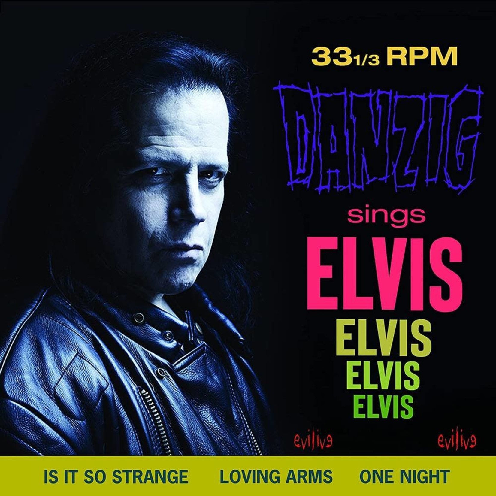 [New] Danzig: Sings Elvis (pink & black haze vinyl) [CLEOPATRA]