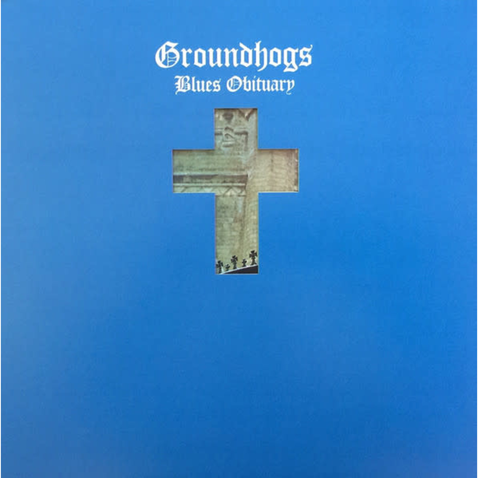[New Vinyl] Groundhogs - Blues Obituary (blue vinyl, die cut, 50th anniversary)