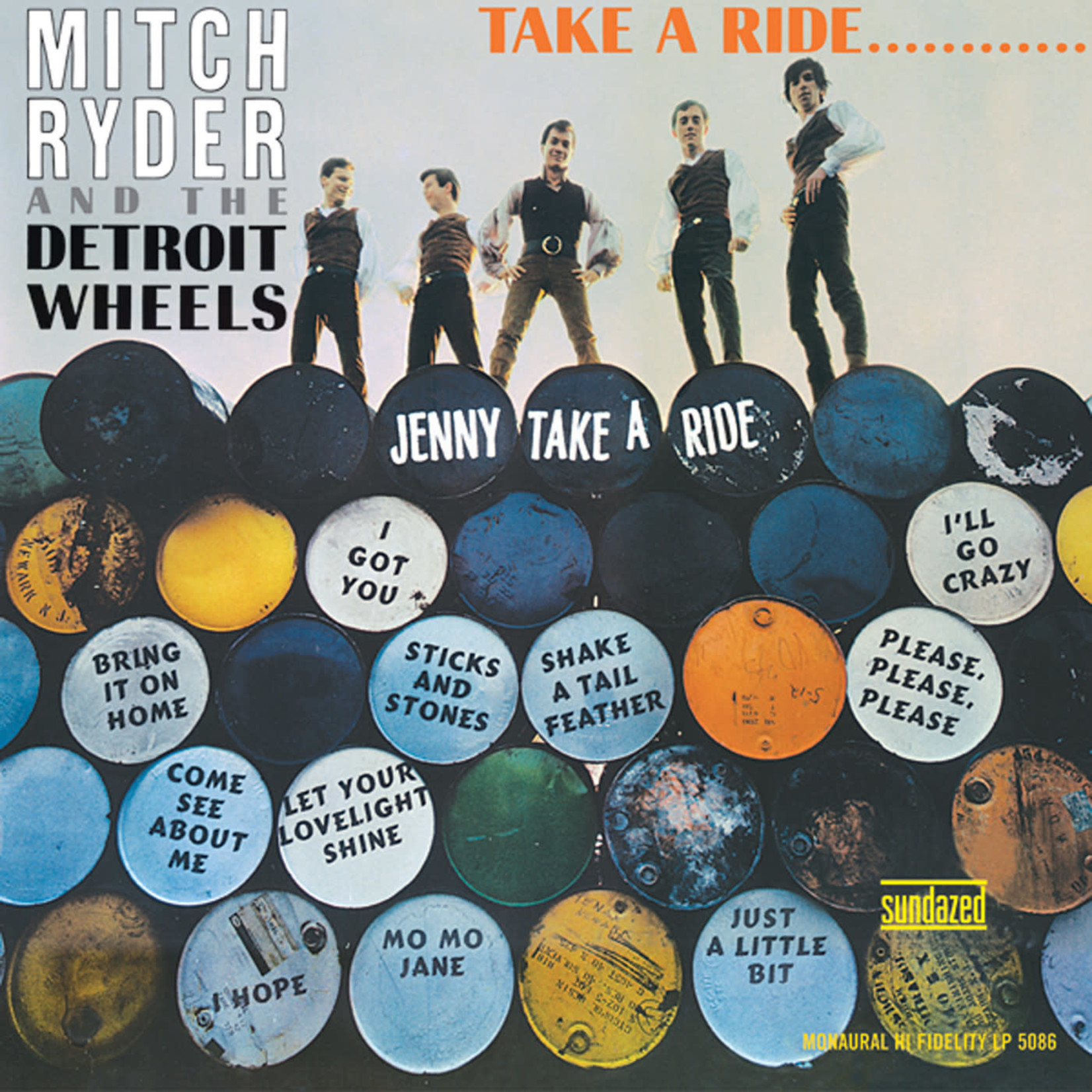 [New] Mitch Ryder & The Detroit Wheels - Take A Ride... (GOLD VINYL)