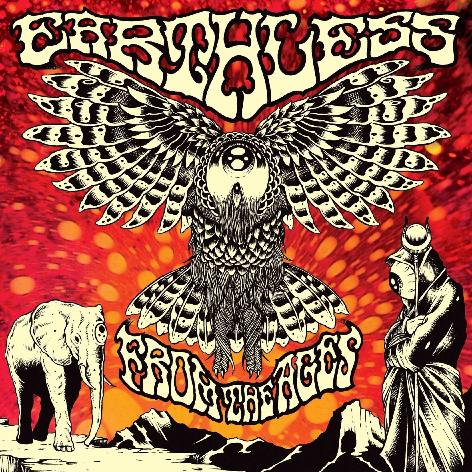 [New] Earthless: From The Ages (2LP, indie exclusive, clear vinyl with red splatter) [NUCLEAR BLAST]