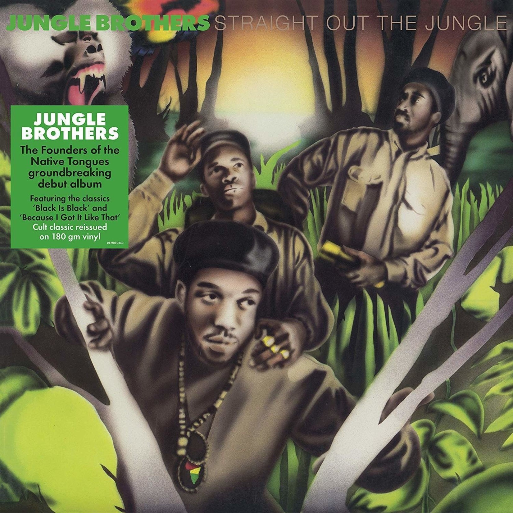 [New Vinyl] Jungle Brothers - Straight Out the Jungle (limited smoke vinyl)