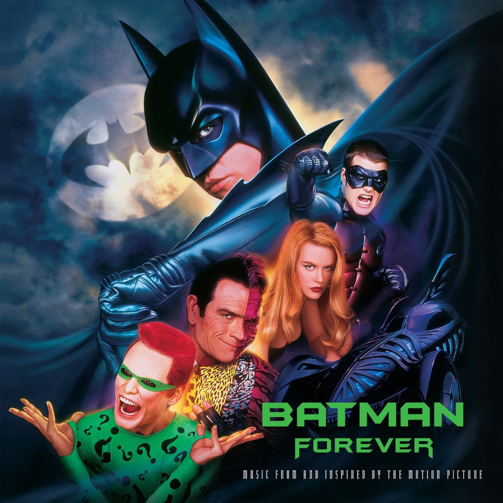 [New Vinyl] Various Artists - Batman Forever - Music From the Motion Picture (soundtrack, blue & silver vinyl)