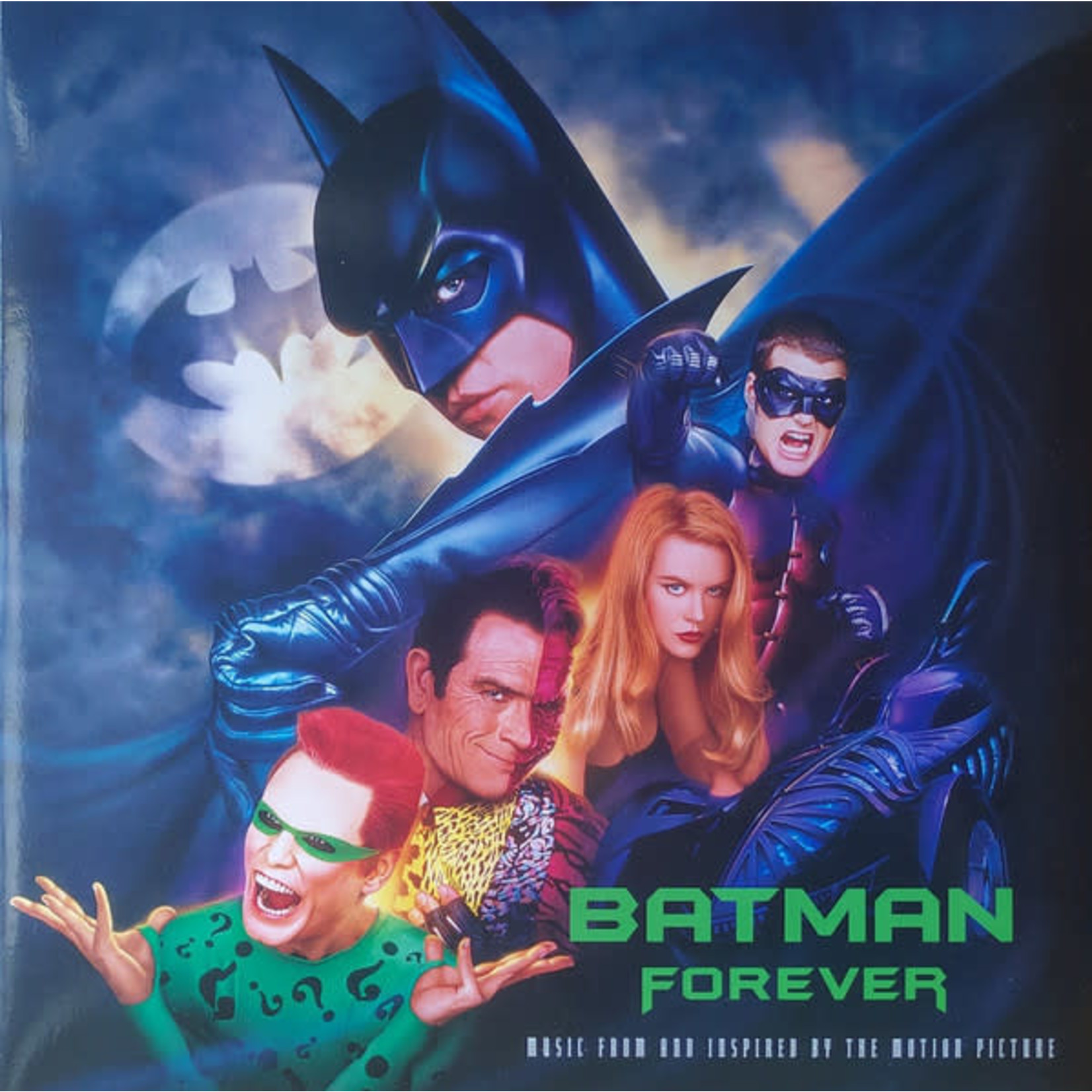 [New Vinyl] Various Artists - Batman Forever - Music From the Motion Picture (soundtrack, blue & silver vinyl)