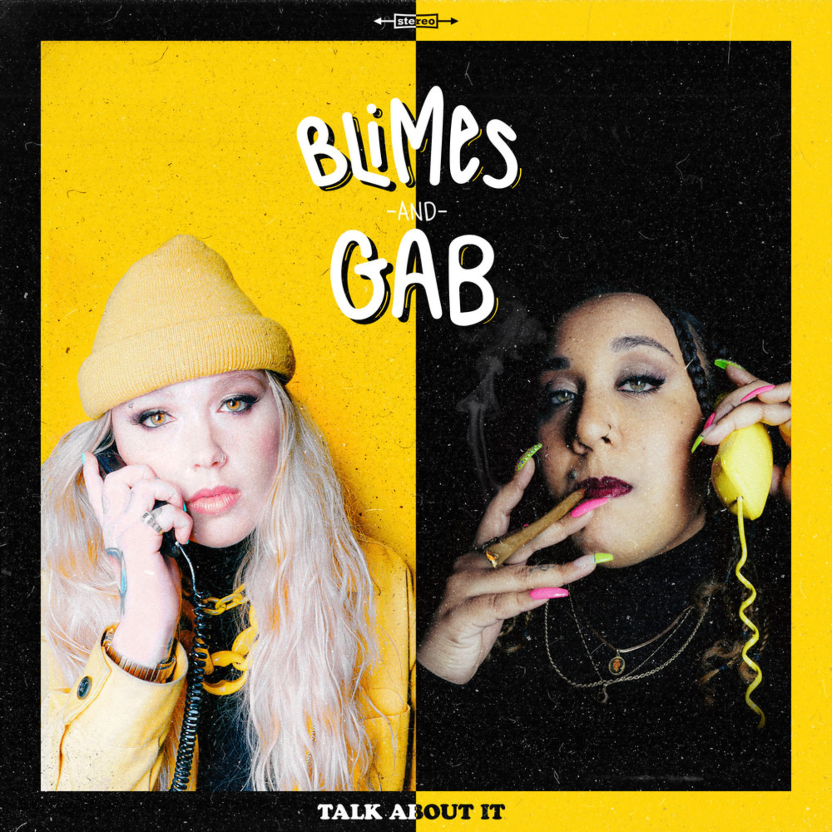 [New] Blimes and Gab - Talk About It (2LP, black & yellow vinyl)