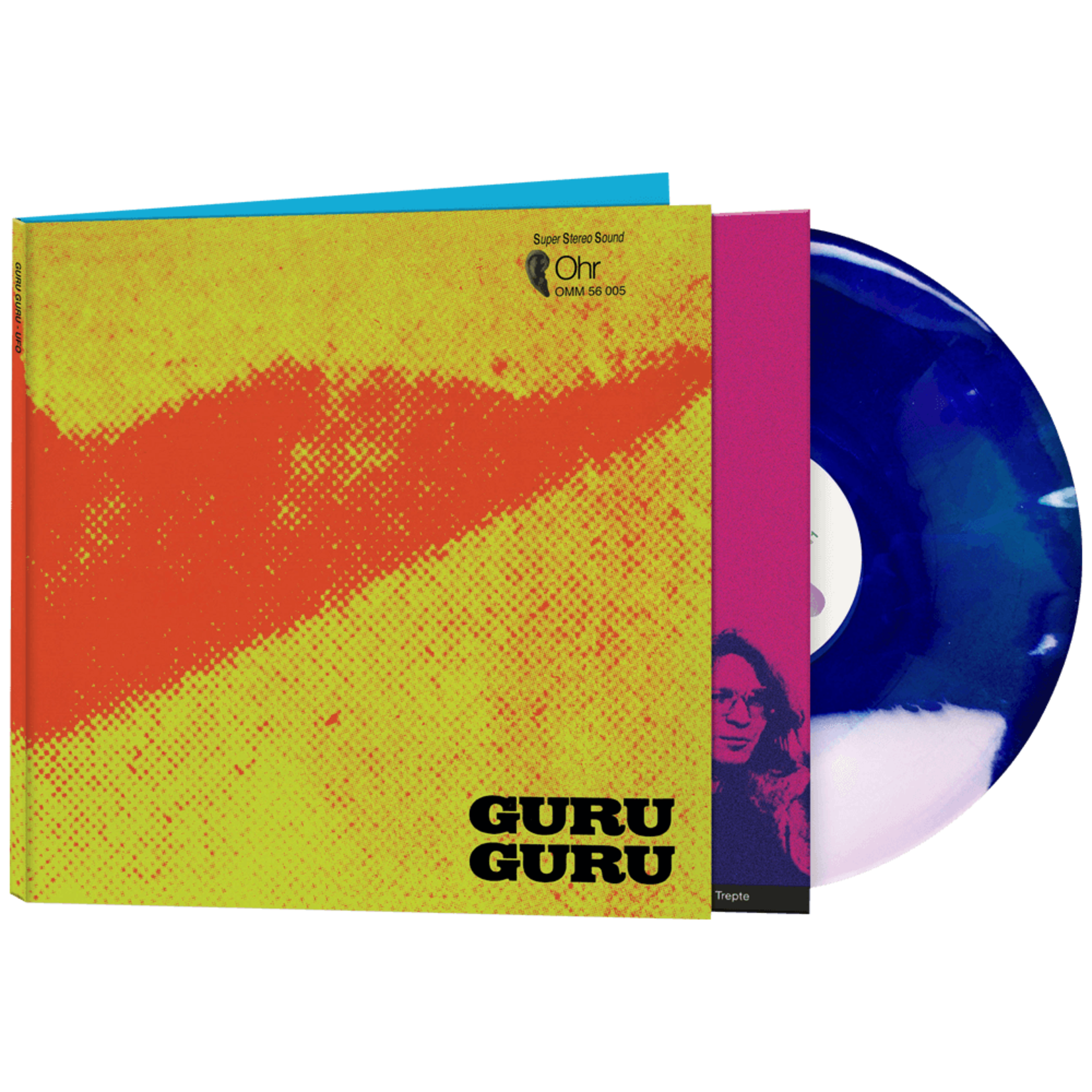 [New Vinyl] Guru Guru - UFO (blue haze coloured vinyl)