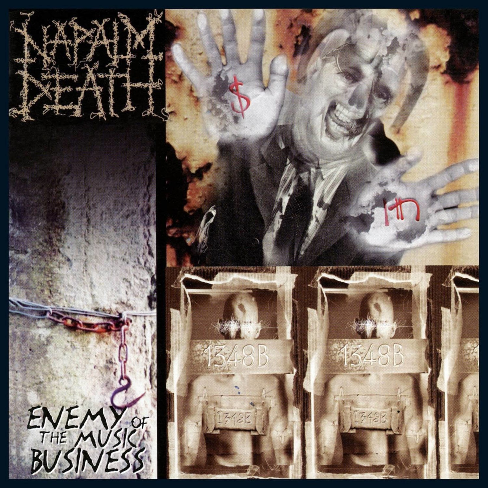 [New] Napalm Death - Enemy of the Music Business (red vinyl)