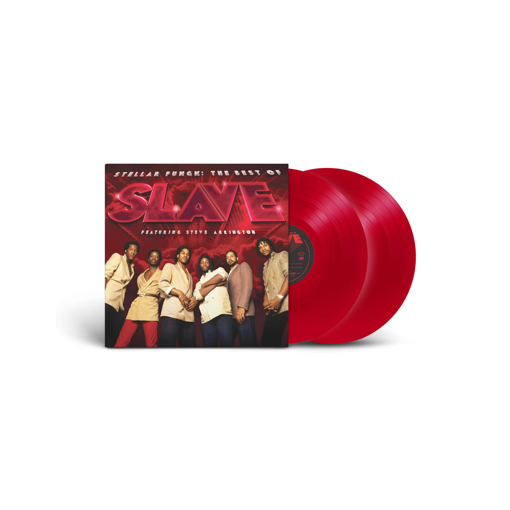 [New] Slave - Stellar Fungk - The Best Of Slave Featuring Steve Arrington (2LP, ruby red vinyl)