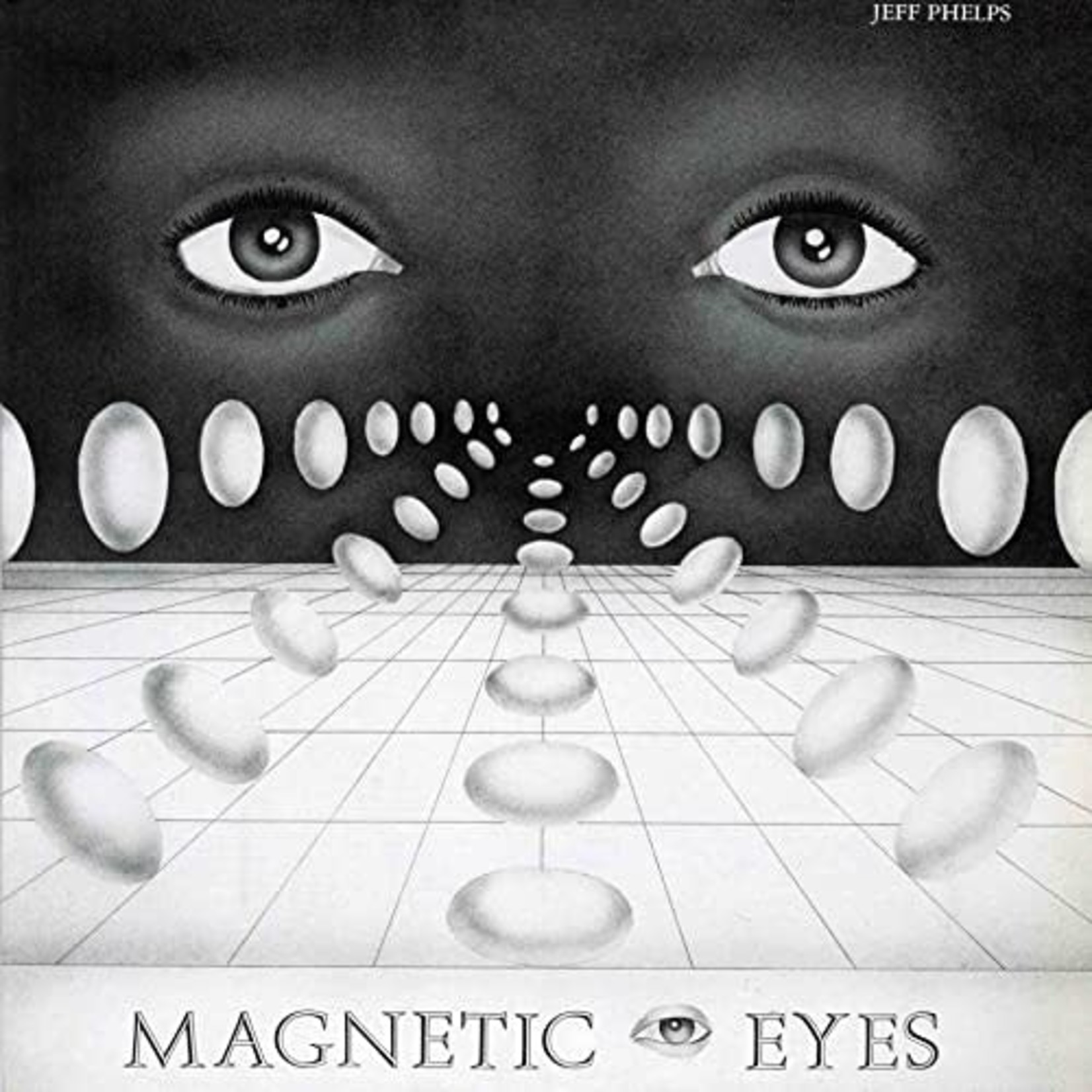 [New Vinyl] Jeff Phelps - Magnetic Eyes (smog coloured vinyl)