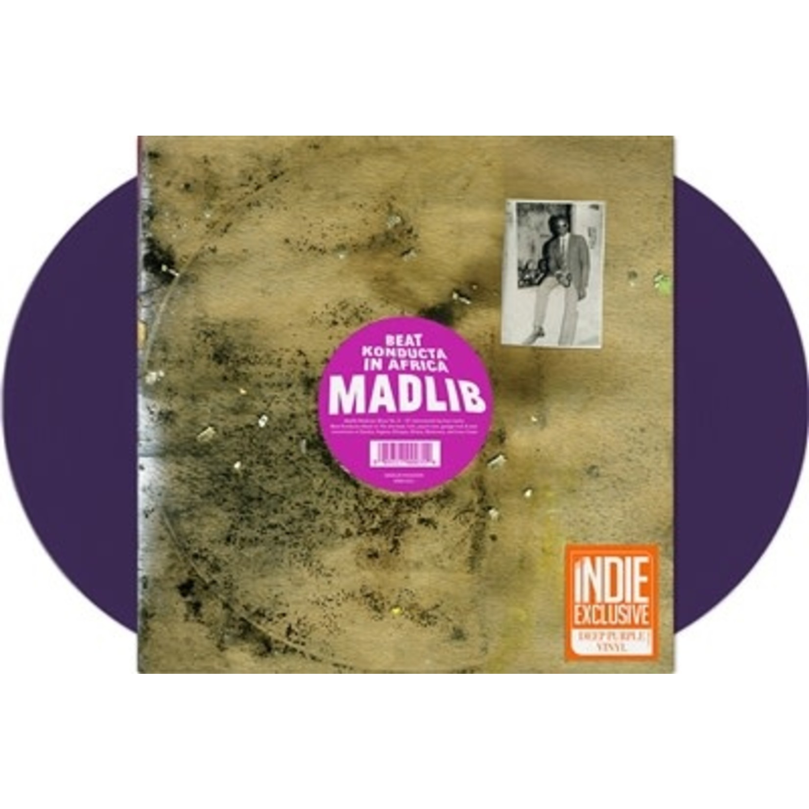 [New] Madlib - Medicine Show #3 - Beat Konducta in Africa (2LP, purple vinyl, limited edition)