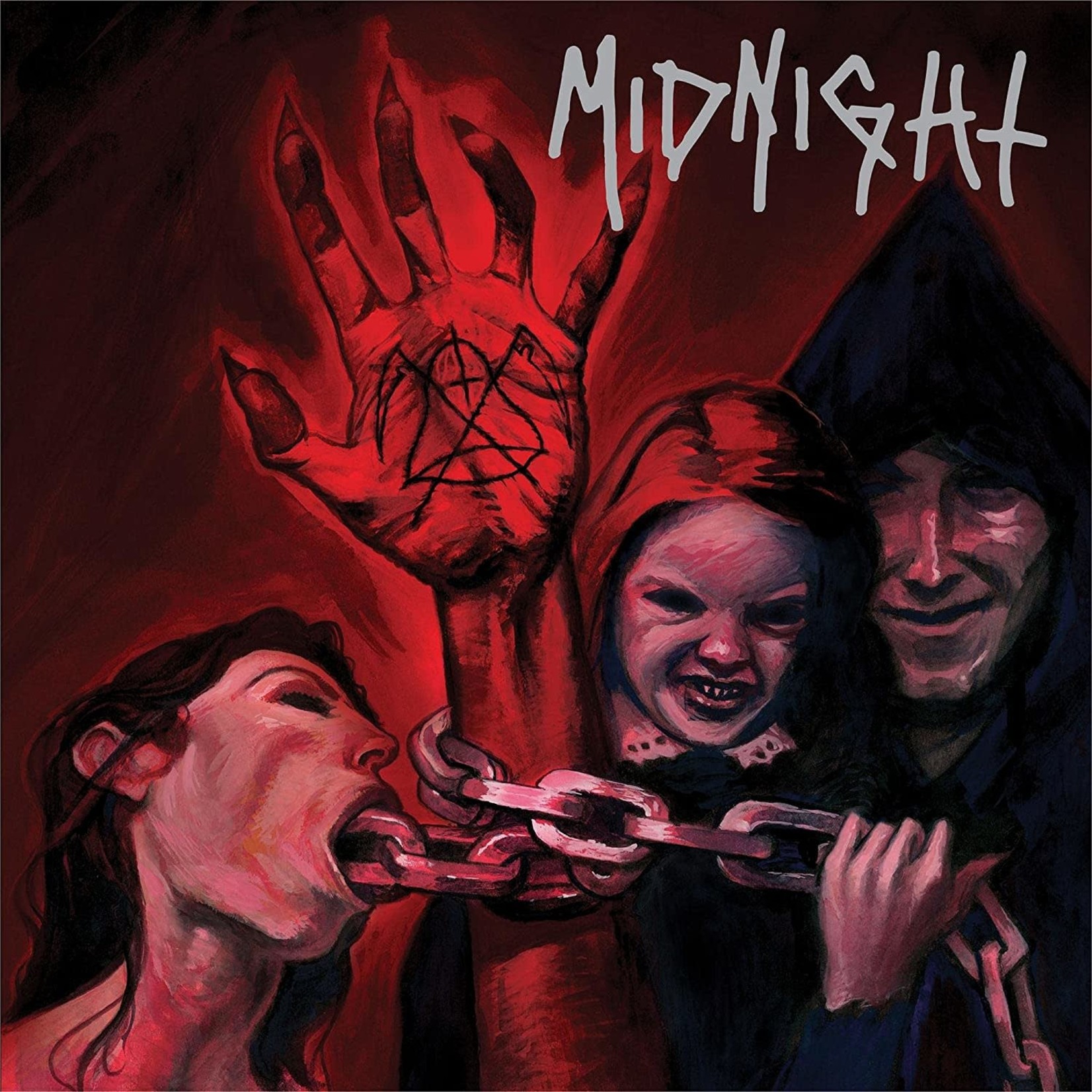[New] Midnight - No Mercy For Mayhem (clear red & black vinyl)