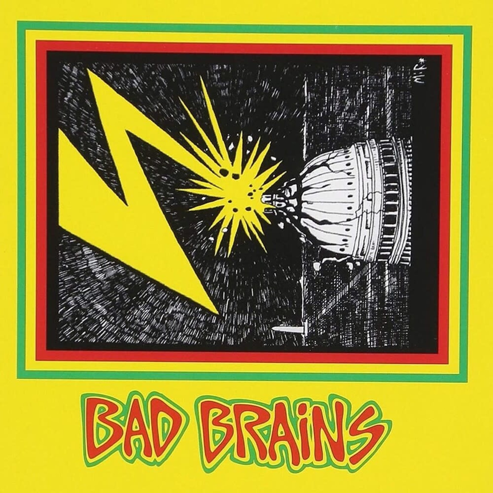 [New Vinyl] Bad Brains - Bad Brains (transparent red vinyl)