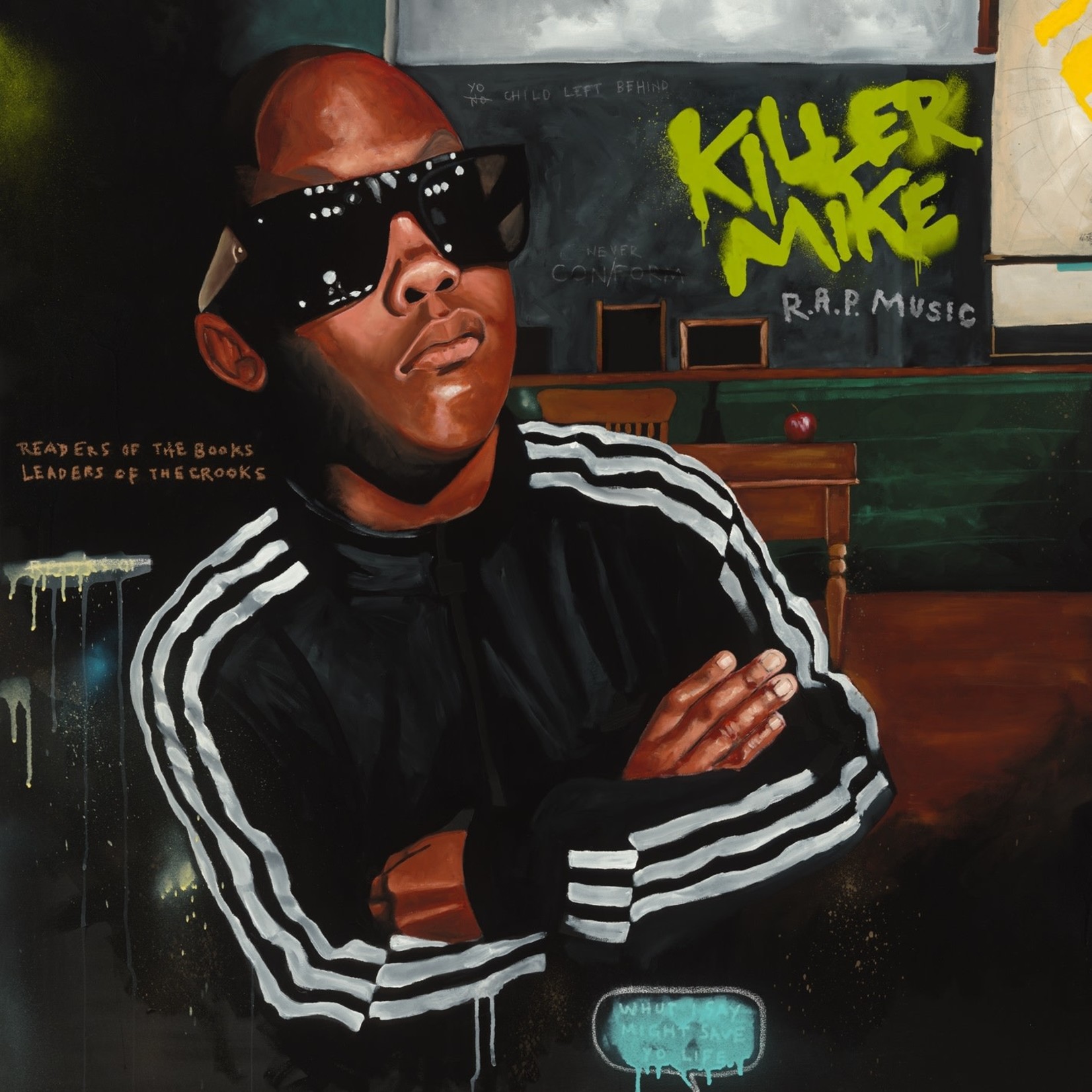 [New] Killer Mike - R.A.P. Music (2LP, green vinyl, reissue w/album instrumentals)