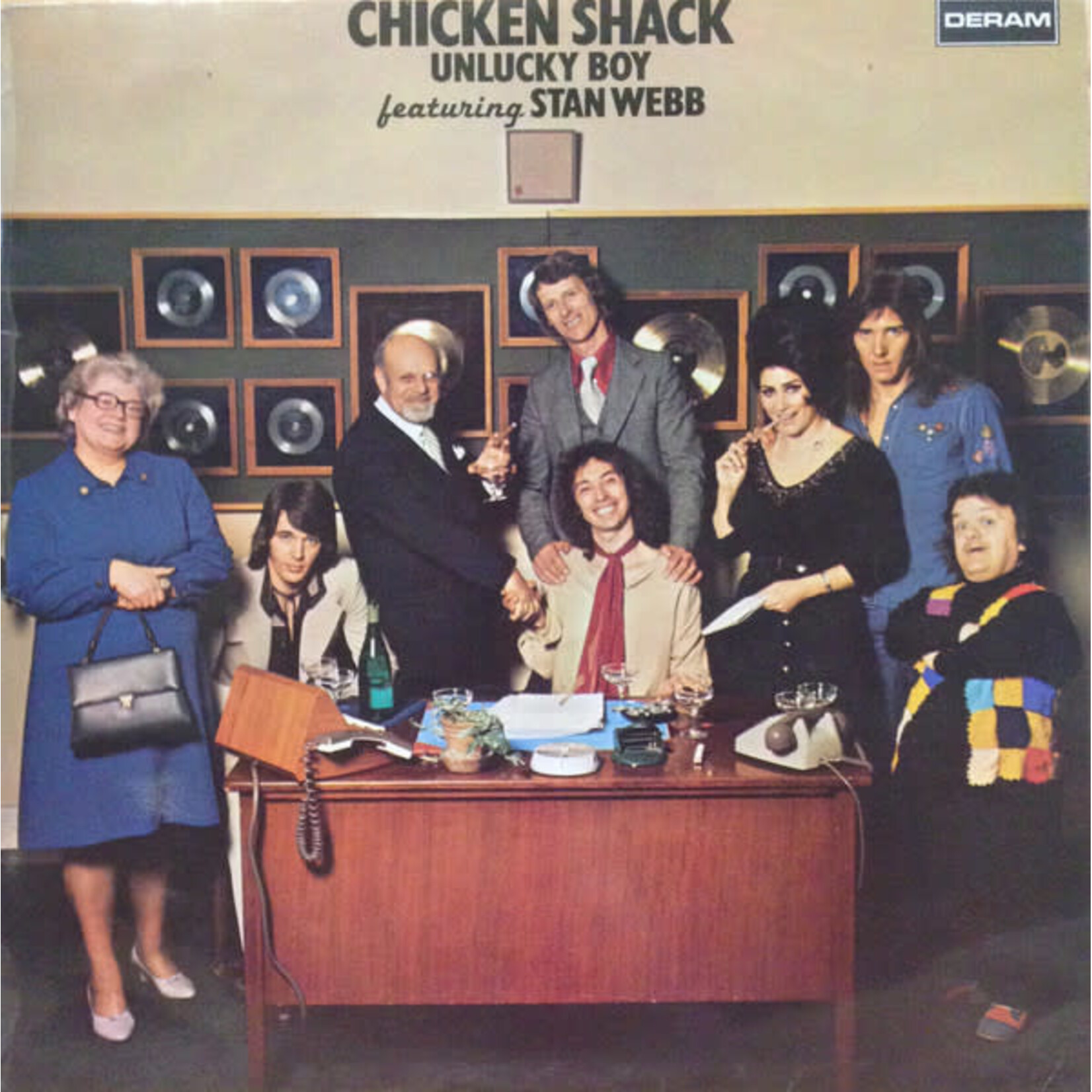 [New Vinyl] Chicken Shack - Unlucky Boy (beer coloured vinyl)