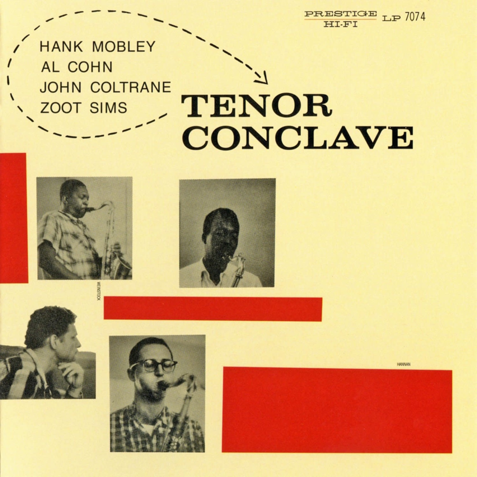 [New] Mobley / Cohn / Coltrane & Sim - Tenor Conclave (clear vinyl)