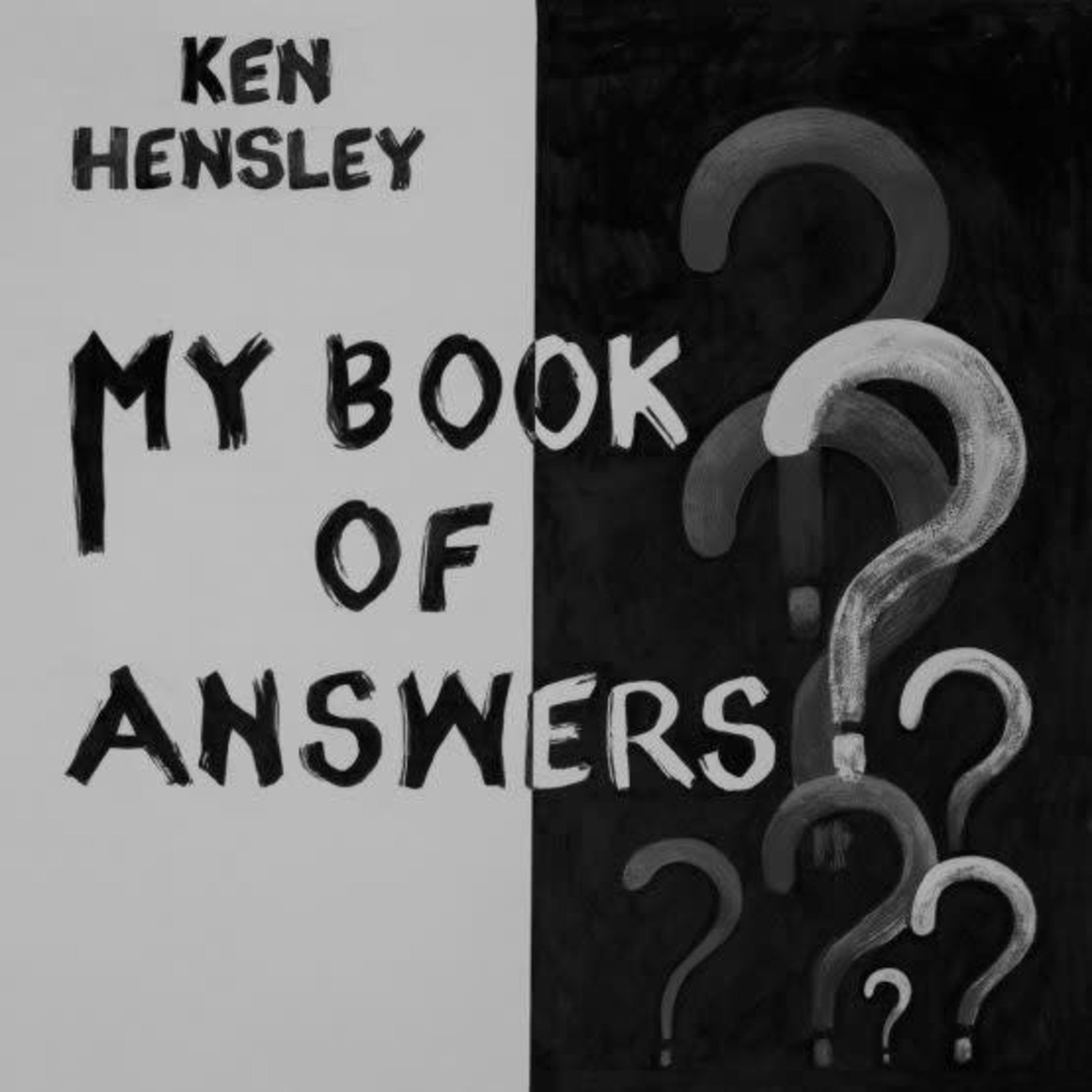 [New] Ken Hensley - My Book of Answers (white with black splatter vinyl)