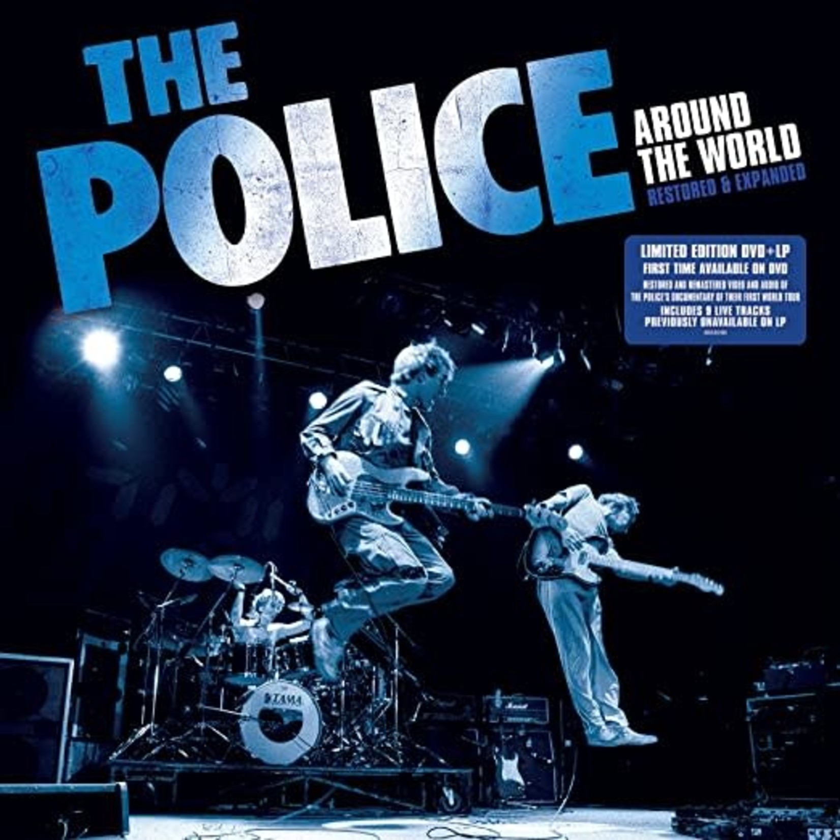 [New] Police - Around The World (LP+DVD, limited silver vinyl, restored & expanded)
