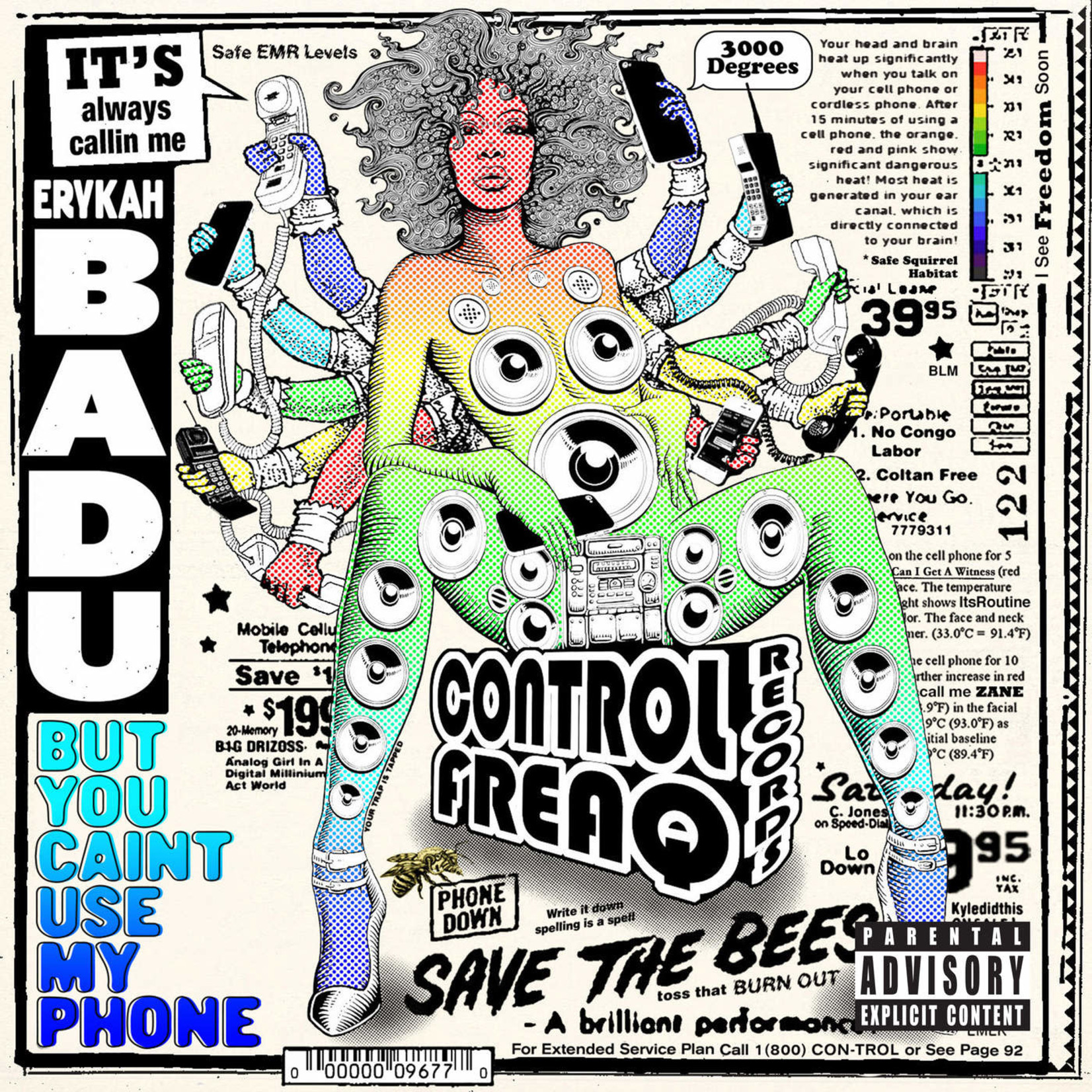 [New Vinyl] Erykah Badu - But You Caint Use My Phone (purple)