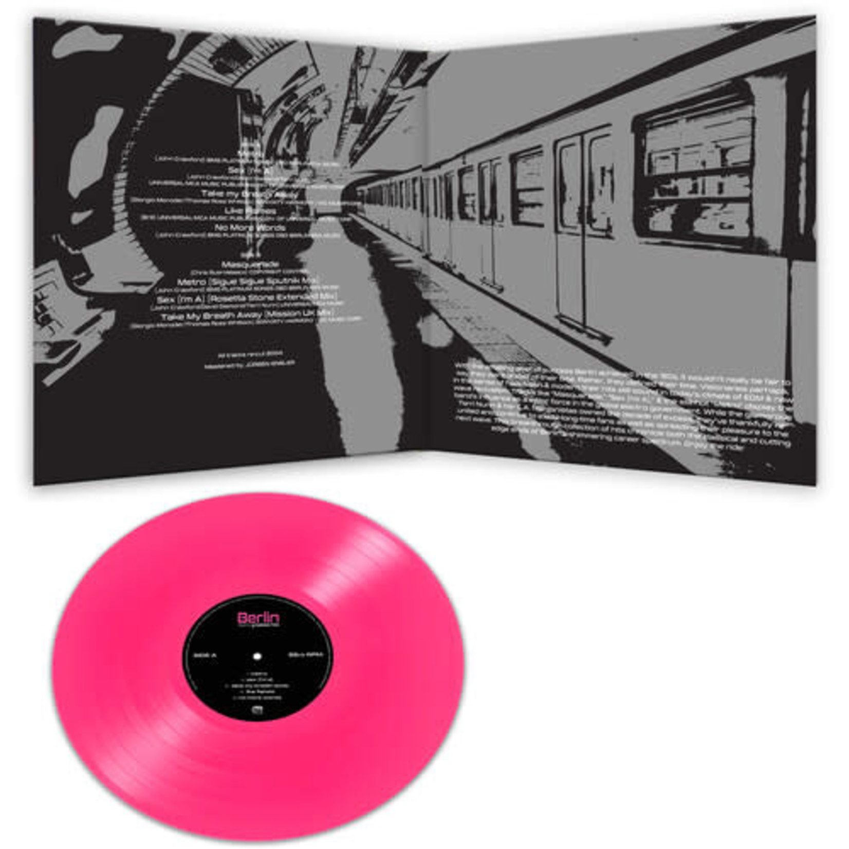 Berlin - Metro - Greatest Hits (pink vinyl)