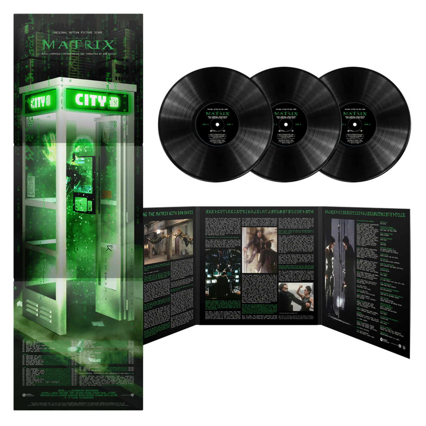 [New] Don Davis - The Matrix - The Complete Edition (3LP, soundtrack, deluxe edition)
