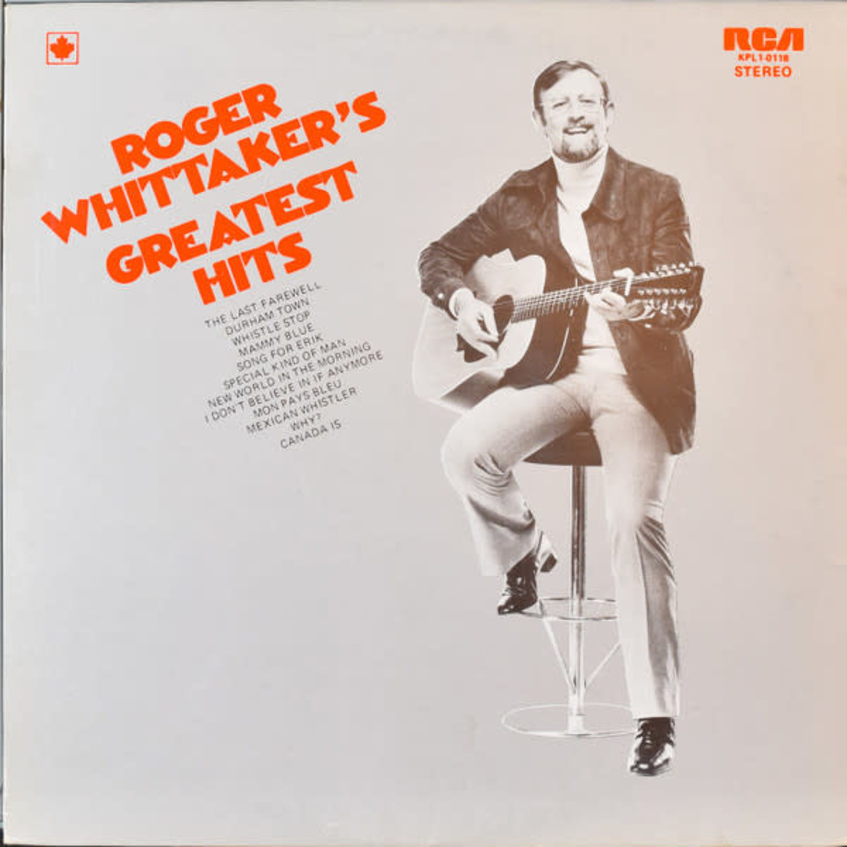 [Discontinued] Roger Whittaker - Greatest Hits