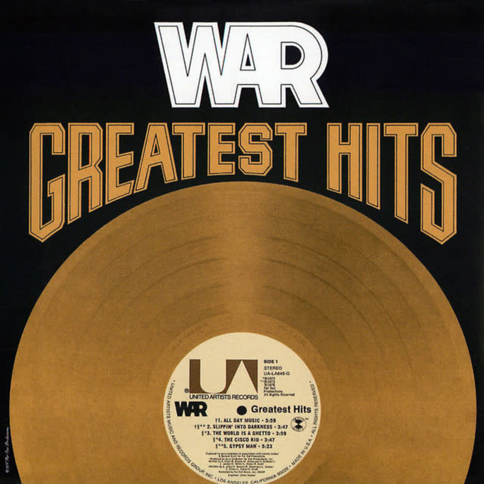 [Vintage Vinyl] War - Greatest Hits