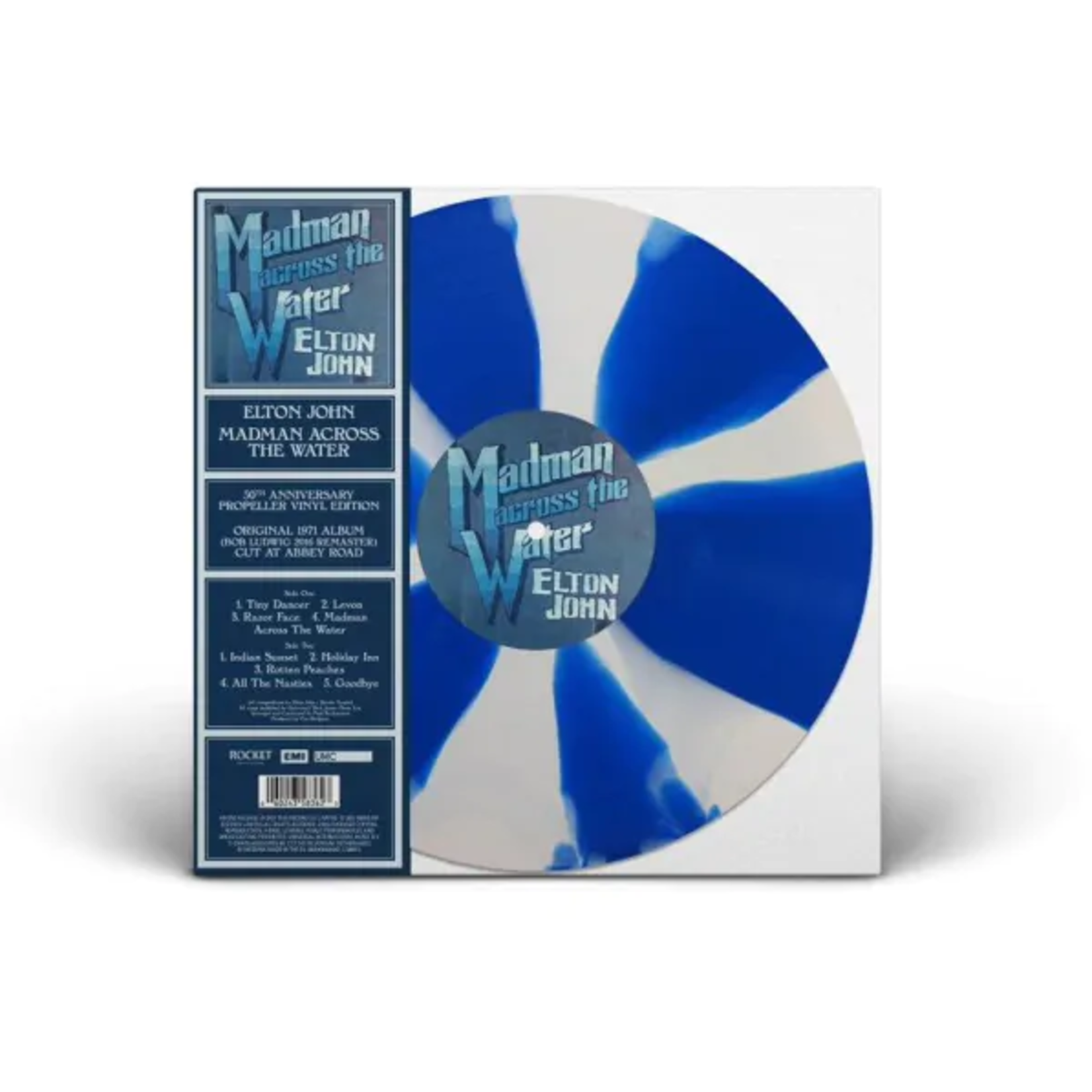 [New] Elton John - Madman Across the Water - 50th Anniversary (clear vinyl, remastered, indie exclusive)