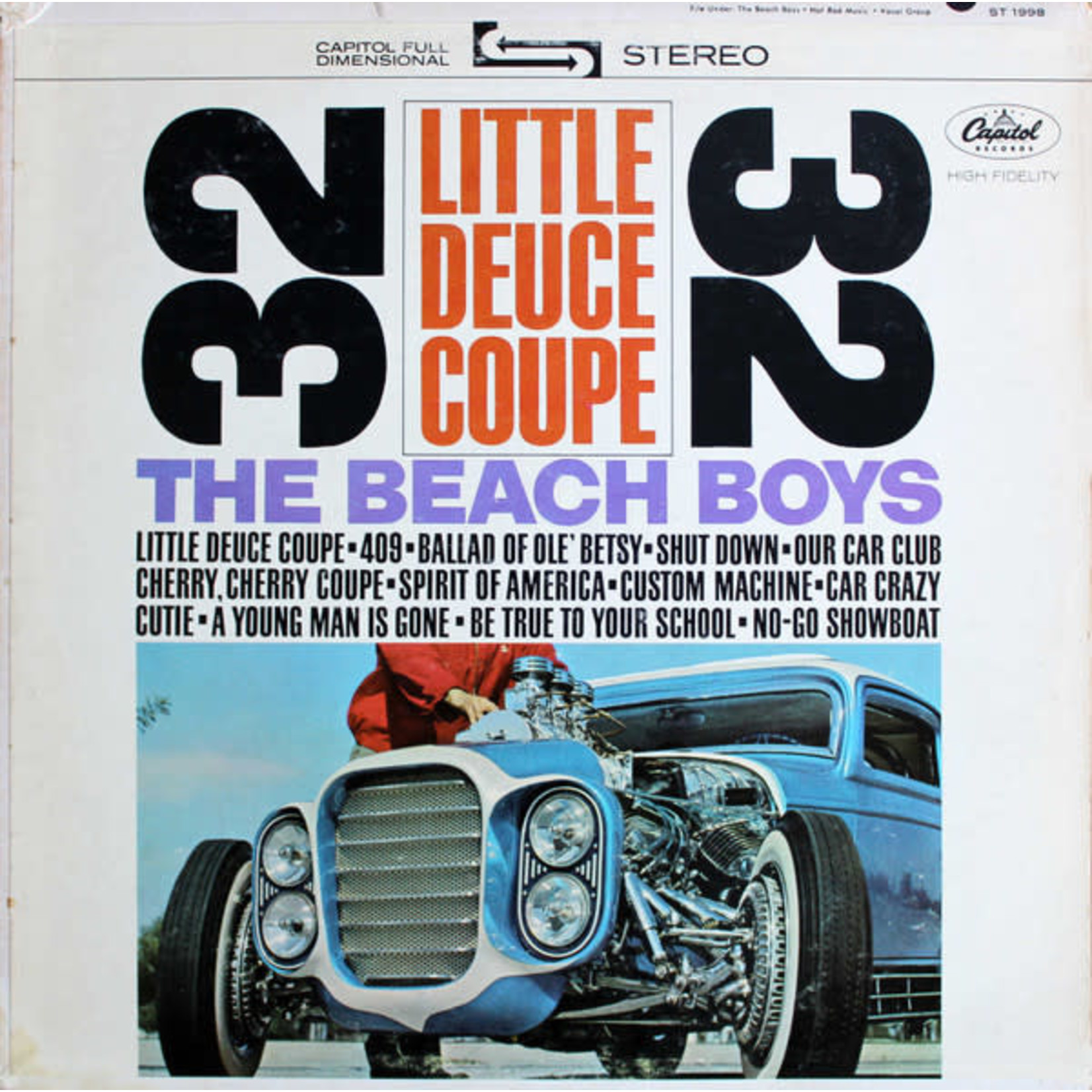 [Vintage Vinyl] Beach Boys - Little Deuce Coupe (reissue)