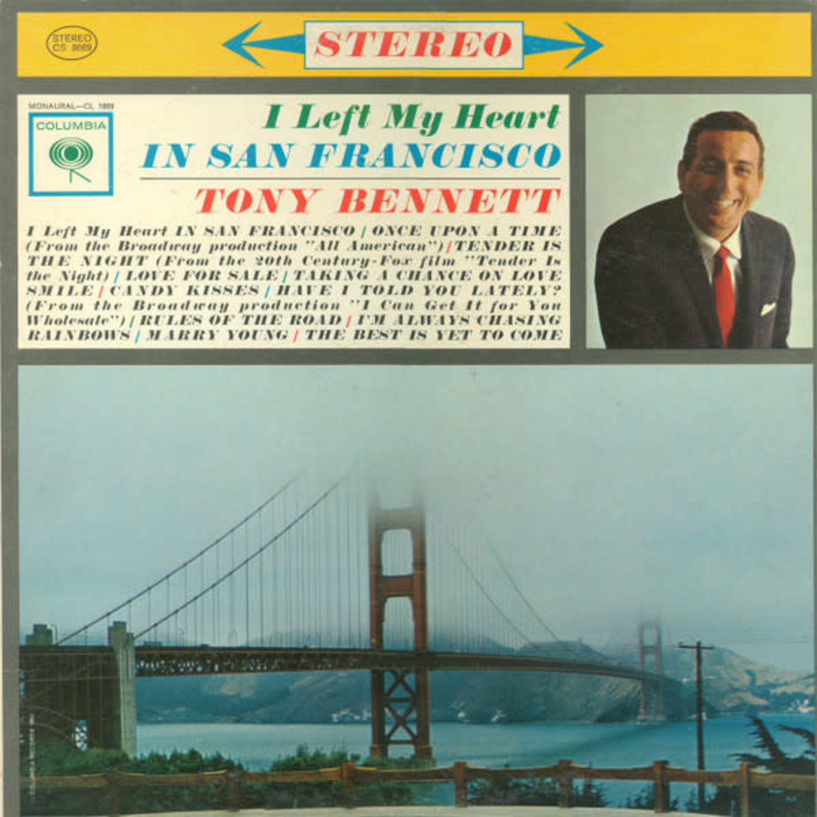 [Vintage Vinyl] Tony Bennett - I Left My Heart in San Francisco